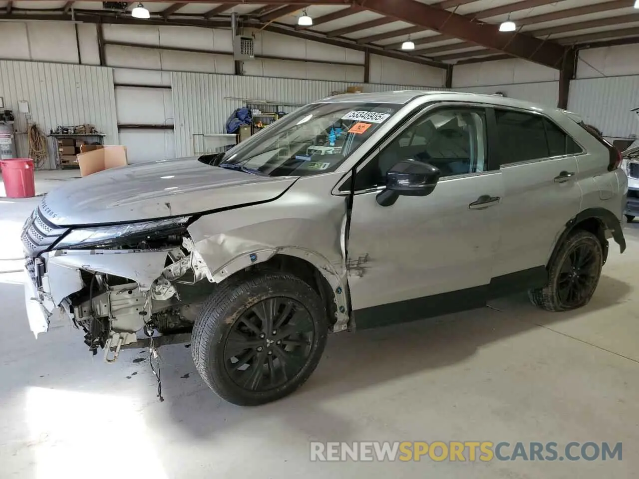 1 Photograph of a damaged car JA4ATVAA9NZ041613 MITSUBISHI ECLIPSE 2022