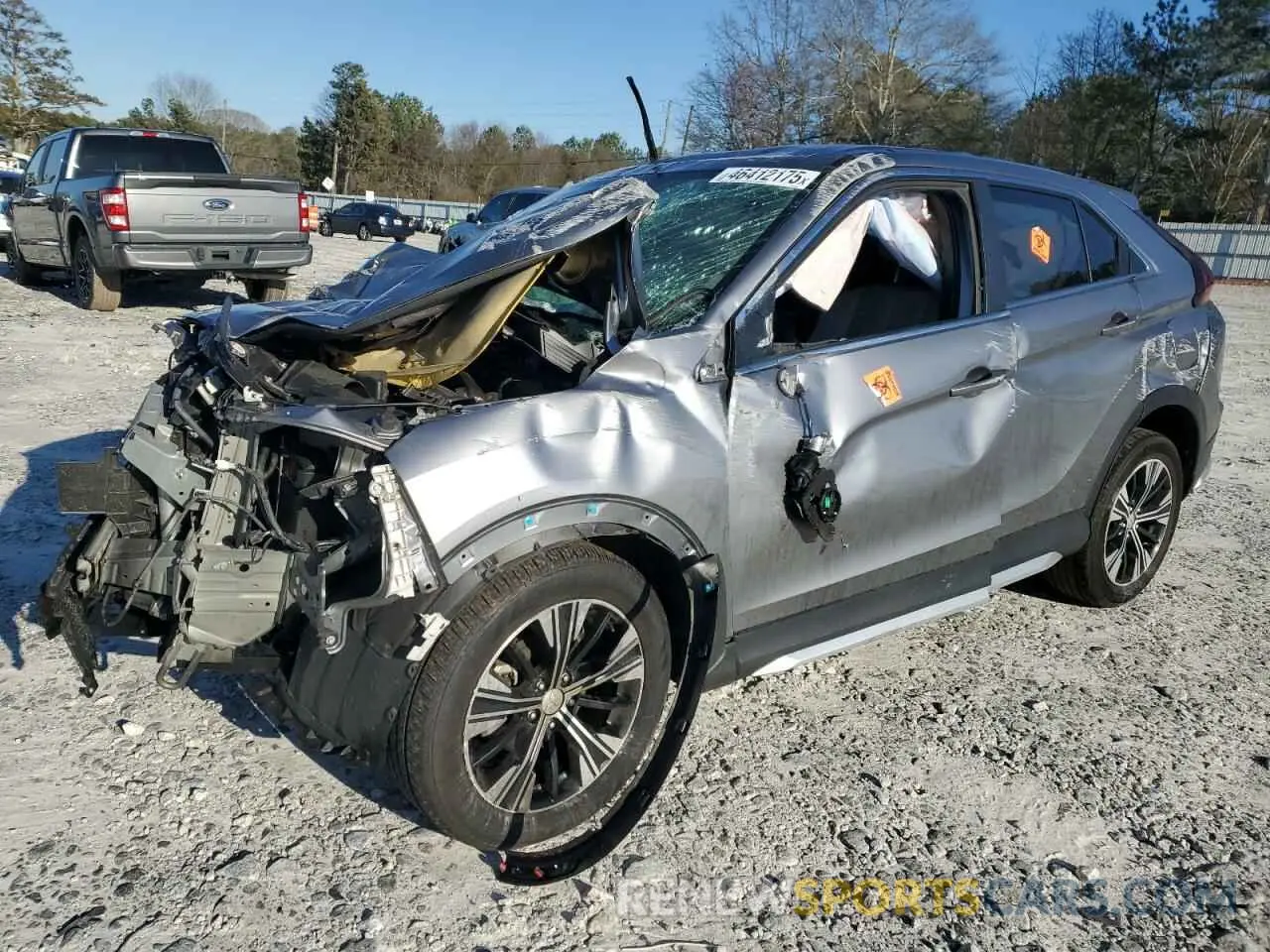 1 Photograph of a damaged car JA4ATWAA1NZ054541 MITSUBISHI ECLIPSE 2022