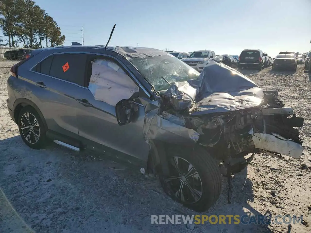 4 Photograph of a damaged car JA4ATWAA1NZ054541 MITSUBISHI ECLIPSE 2022