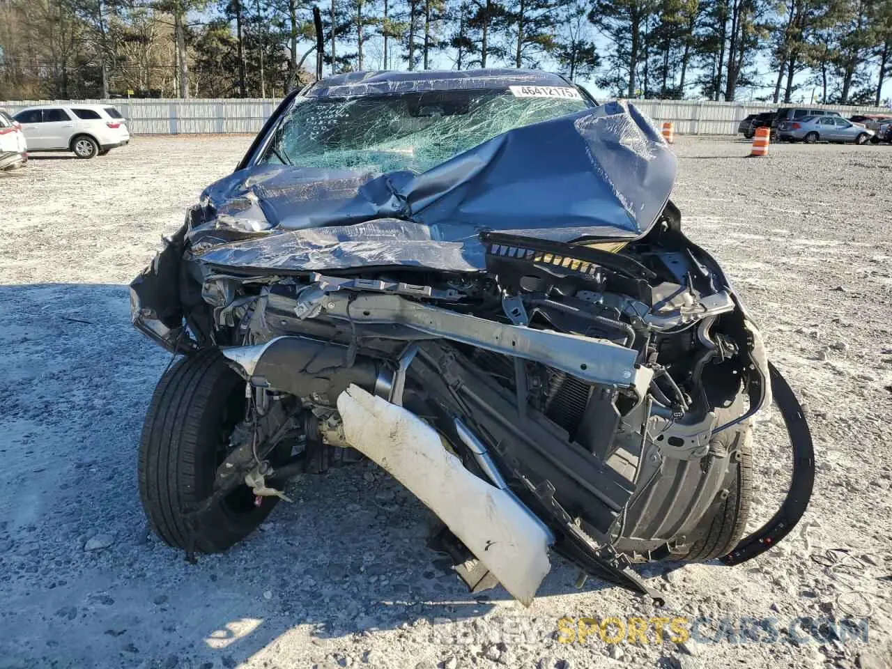 5 Photograph of a damaged car JA4ATWAA1NZ054541 MITSUBISHI ECLIPSE 2022