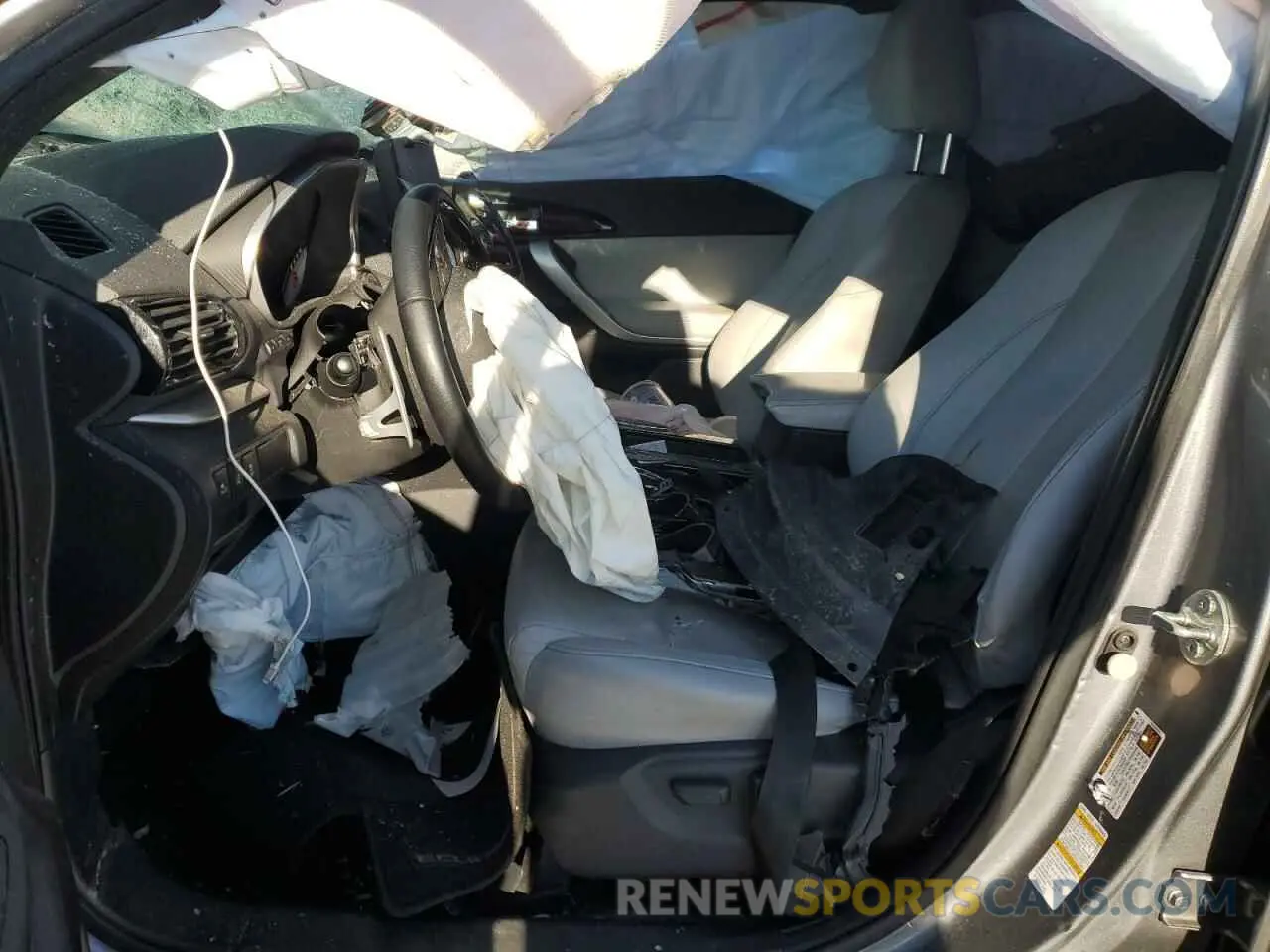7 Photograph of a damaged car JA4ATWAA1NZ054541 MITSUBISHI ECLIPSE 2022