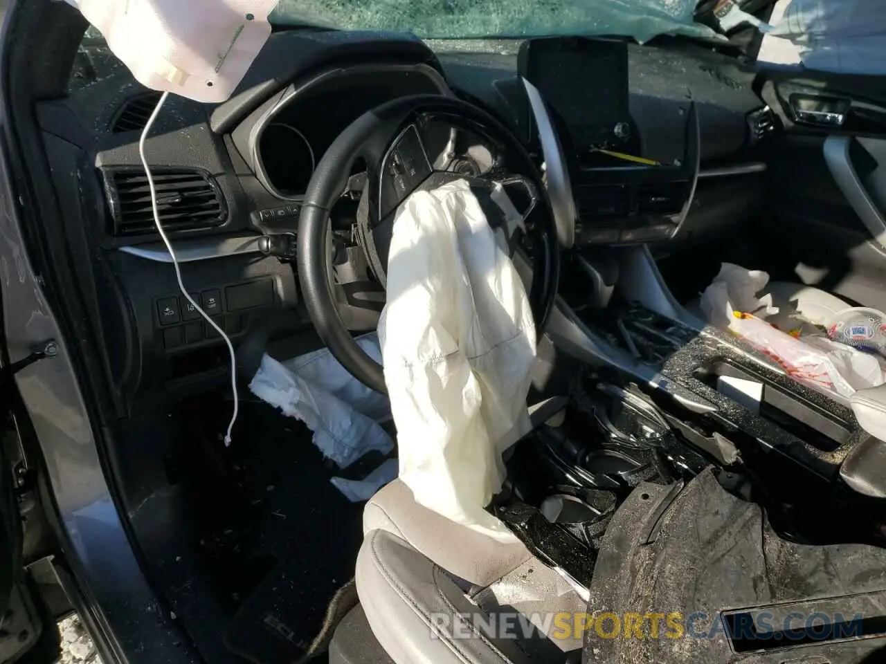8 Photograph of a damaged car JA4ATWAA1NZ054541 MITSUBISHI ECLIPSE 2022