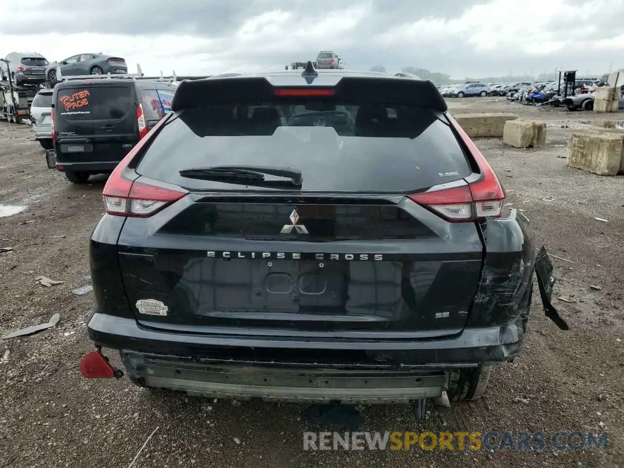 6 Photograph of a damaged car JA4ATWAA6NZ002337 MITSUBISHI ECLIPSE 2022
