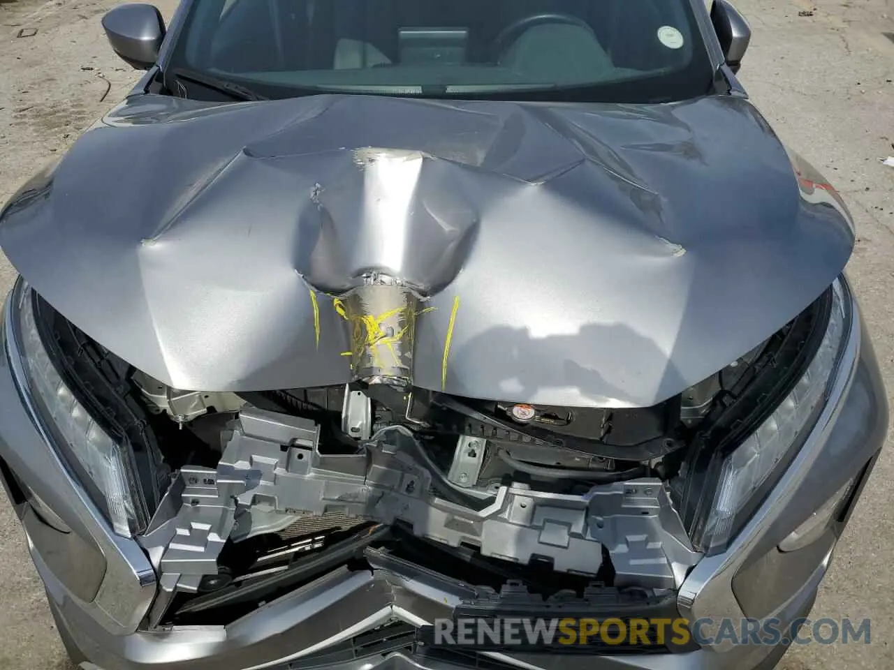 13 Photograph of a damaged car JA4ATWAA8NZ001755 MITSUBISHI ECLIPSE 2022