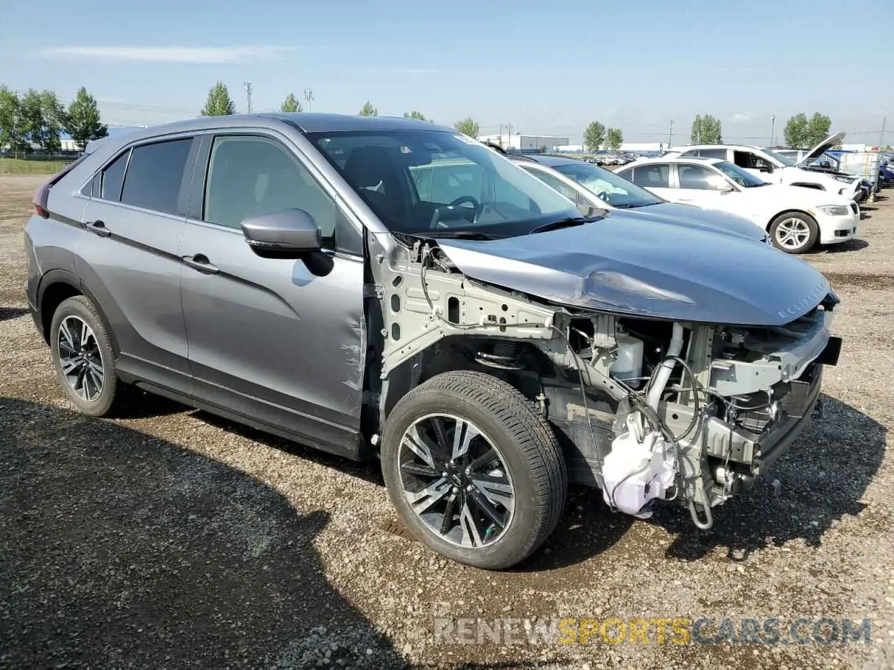 4 Photograph of a damaged car JA4ATVAA0PZ606298 MITSUBISHI ECLIPSE 2023