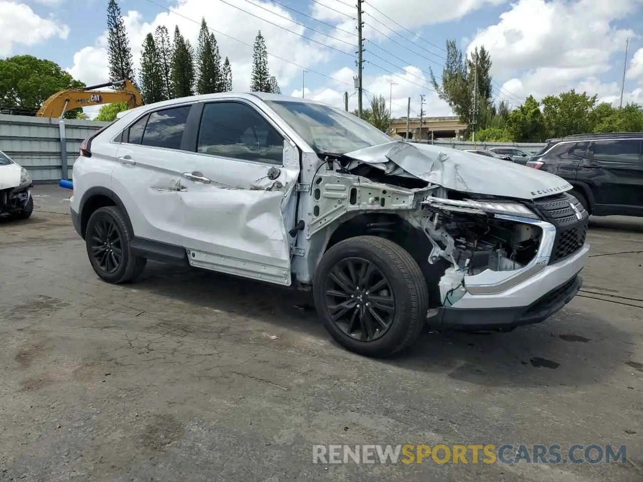 4 Photograph of a damaged car JA4ATVAA4PZ003287 MITSUBISHI ECLIPSE 2023