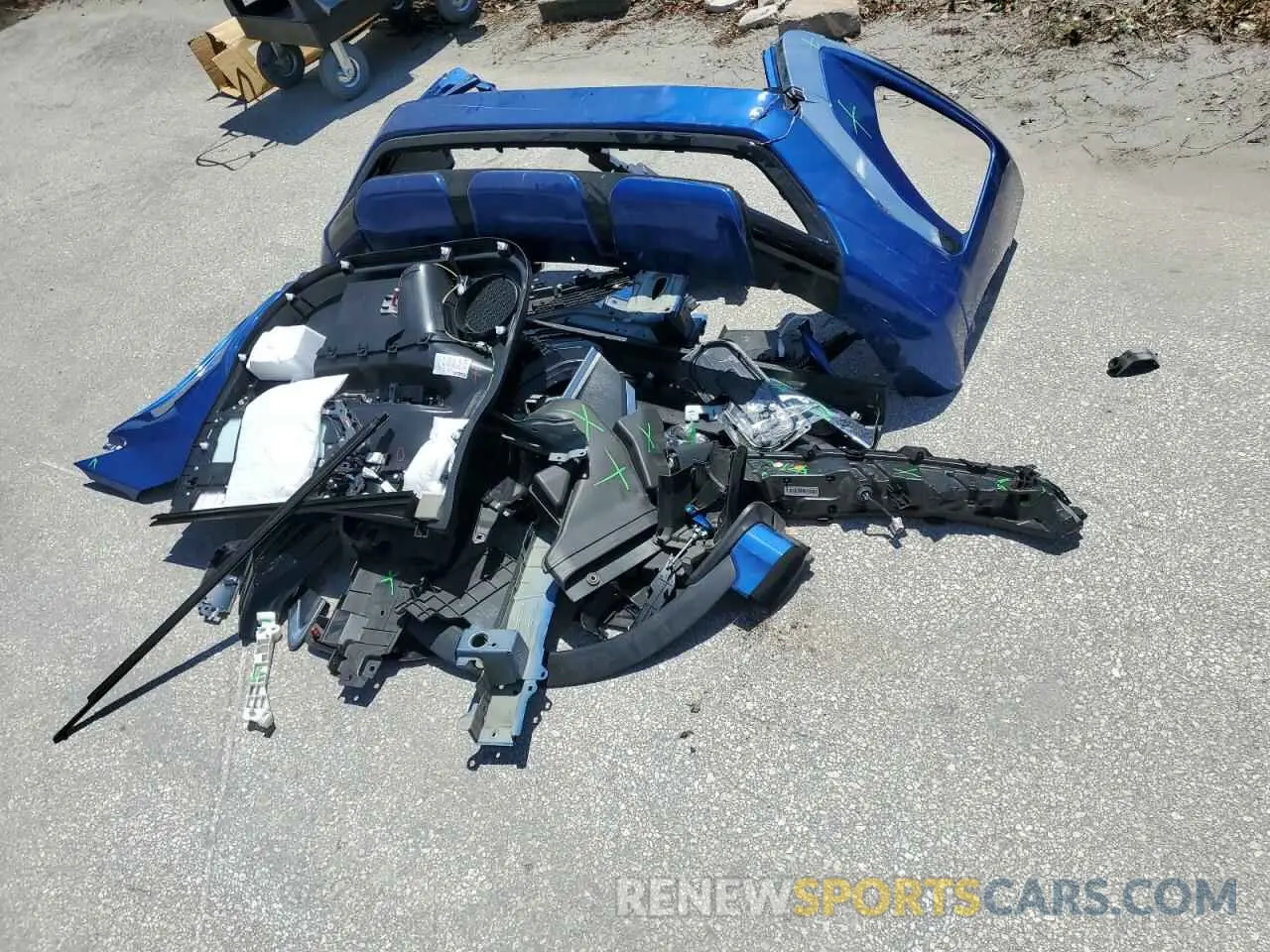 15 Photograph of a damaged car JA4ATWAA1PZ021395 MITSUBISHI ECLIPSE 2023