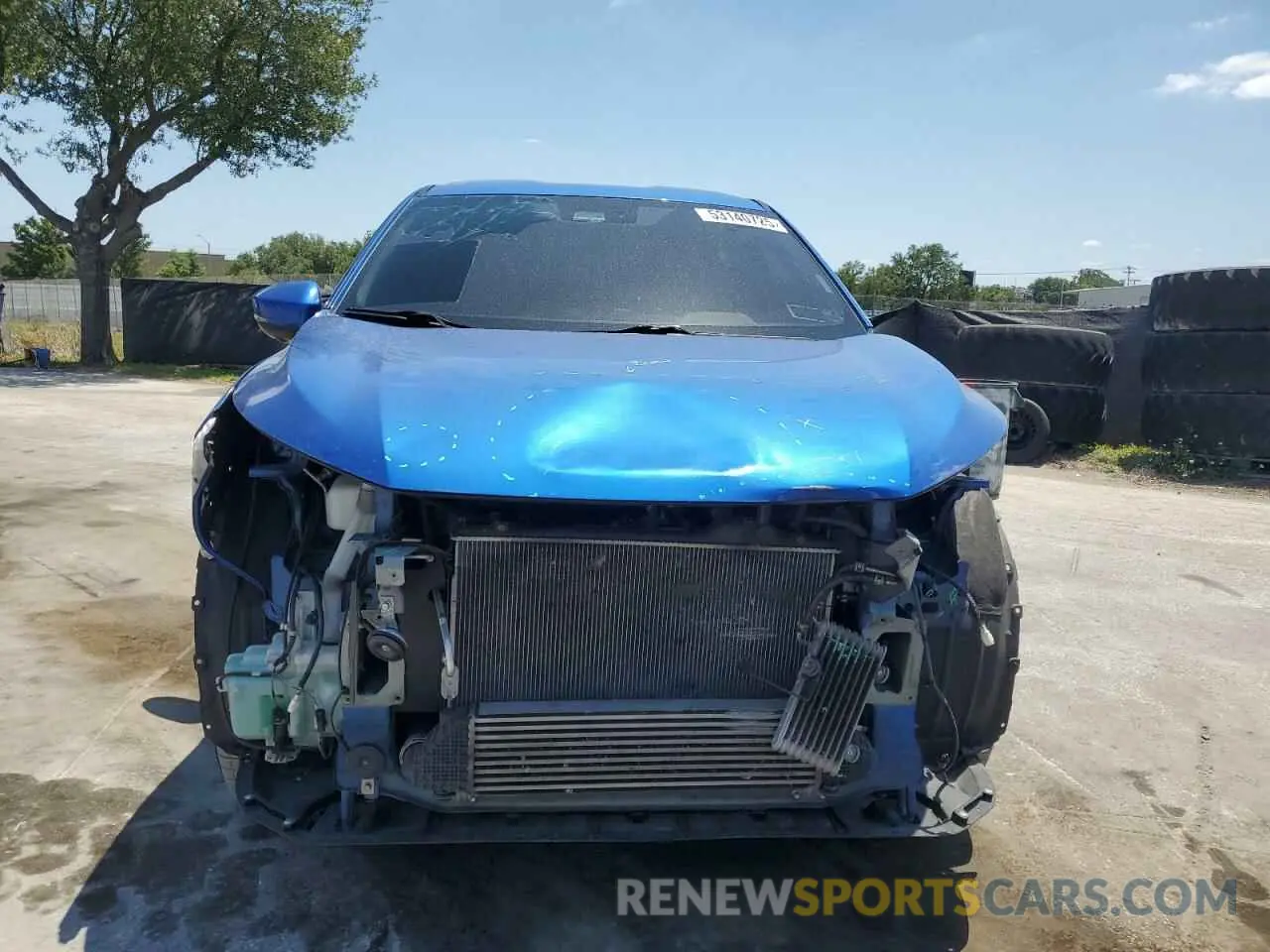 5 Photograph of a damaged car JA4ATWAA1PZ021395 MITSUBISHI ECLIPSE 2023
