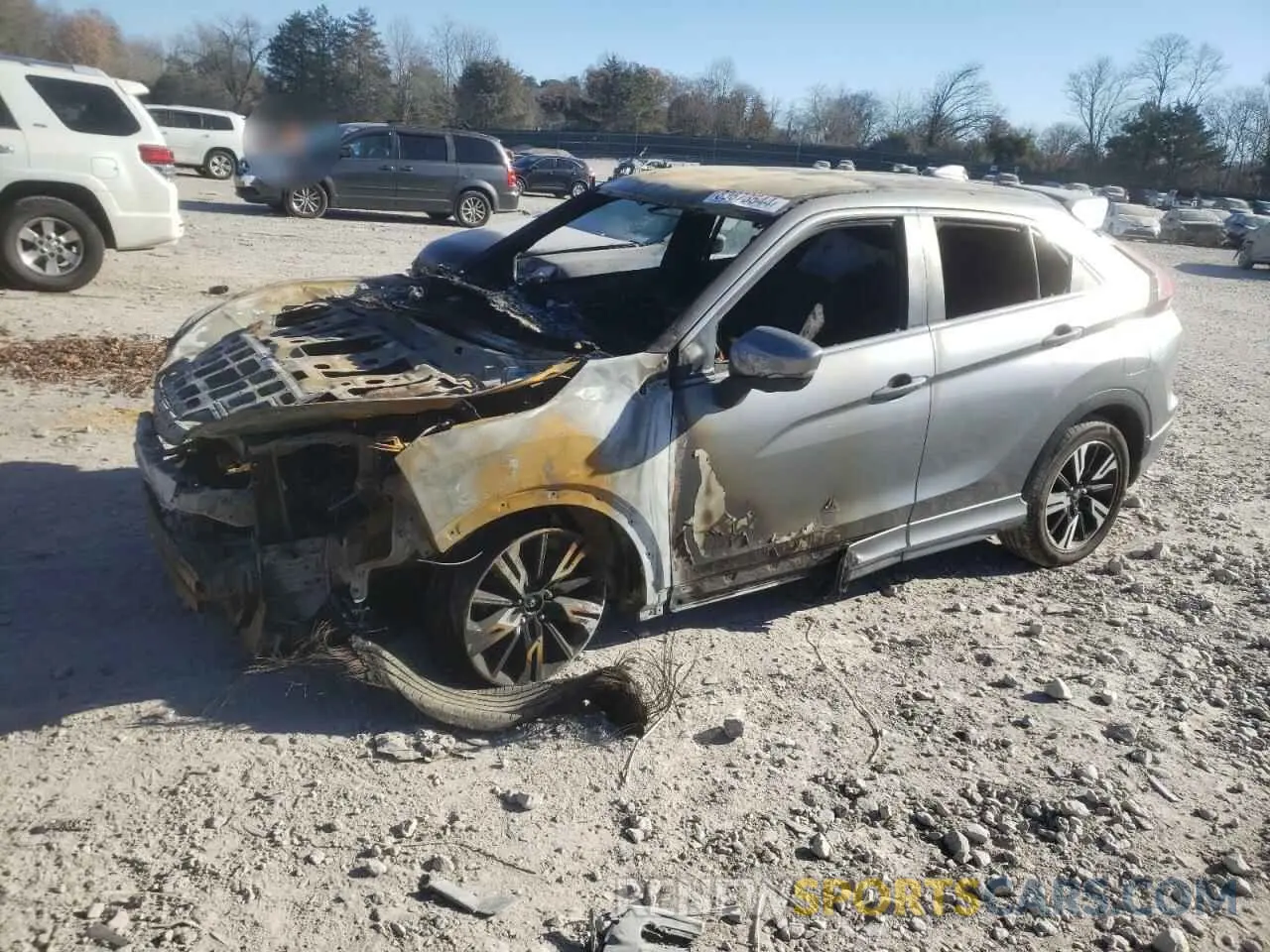 1 Photograph of a damaged car JA4ATWAA3PZ005232 MITSUBISHI ECLIPSE 2023