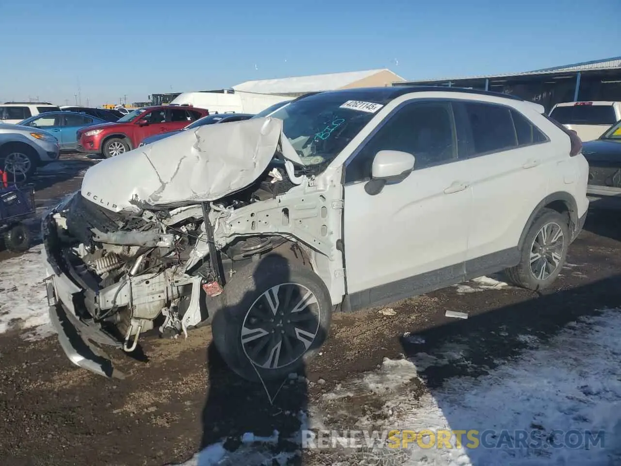 1 Photograph of a damaged car JA4ATWAAXPZ003607 MITSUBISHI ECLIPSE 2023