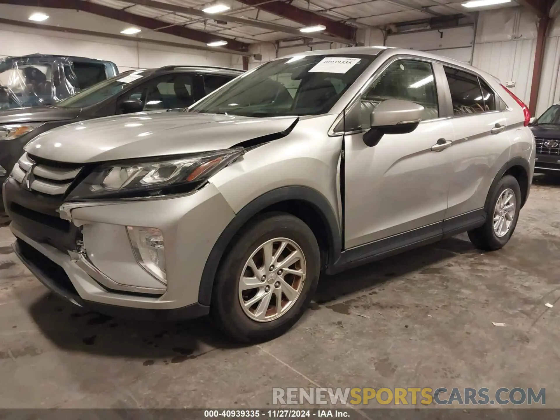 2 Photograph of a damaged car JA4AS3AA4KZ040260 MITSUBISHI ECLIPSE CROSS 2019