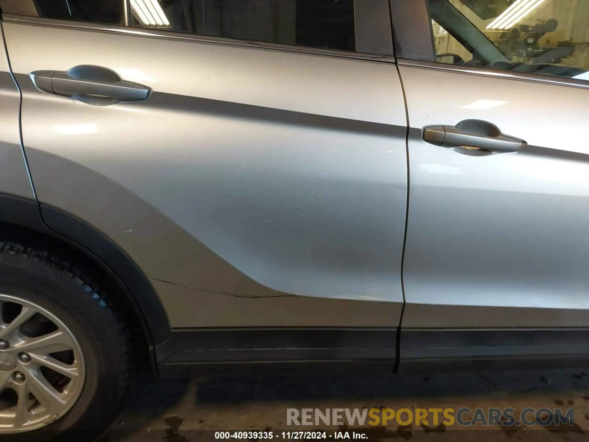20 Photograph of a damaged car JA4AS3AA4KZ040260 MITSUBISHI ECLIPSE CROSS 2019