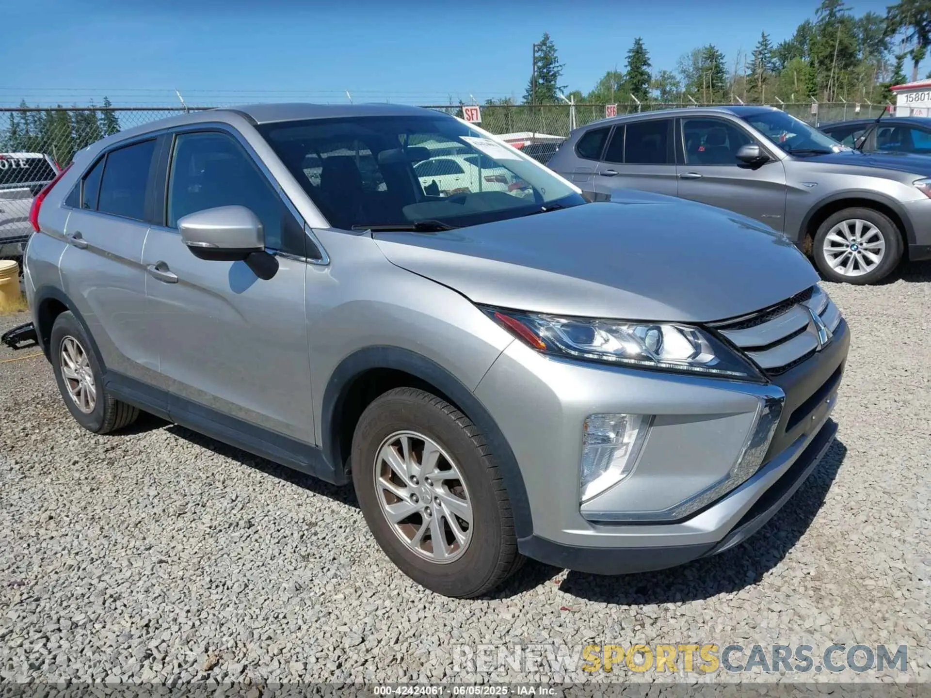 1 Photograph of a damaged car JA4AS3AA5KZ024391 MITSUBISHI ECLIPSE CROSS 2019
