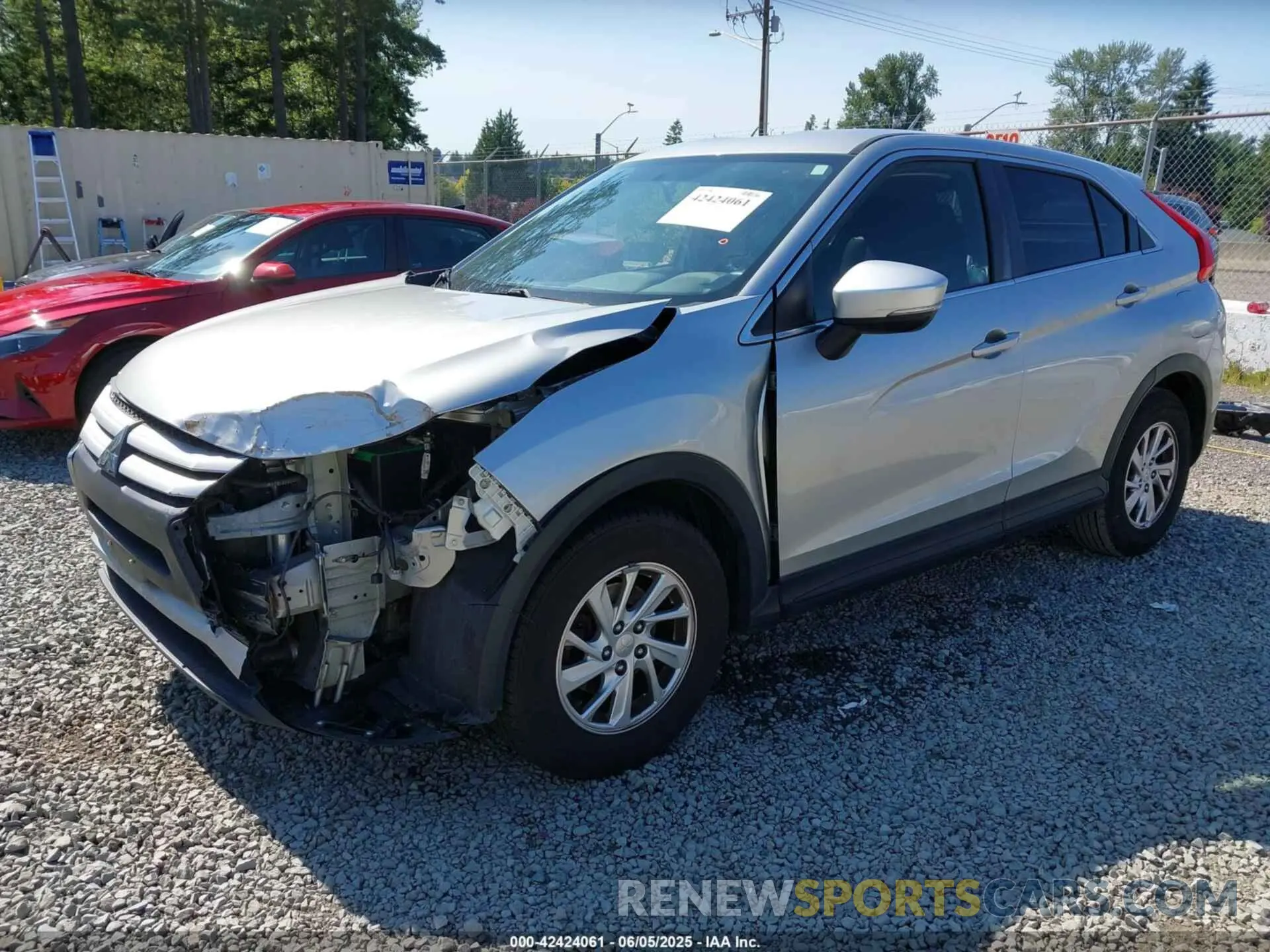 2 Photograph of a damaged car JA4AS3AA5KZ024391 MITSUBISHI ECLIPSE CROSS 2019
