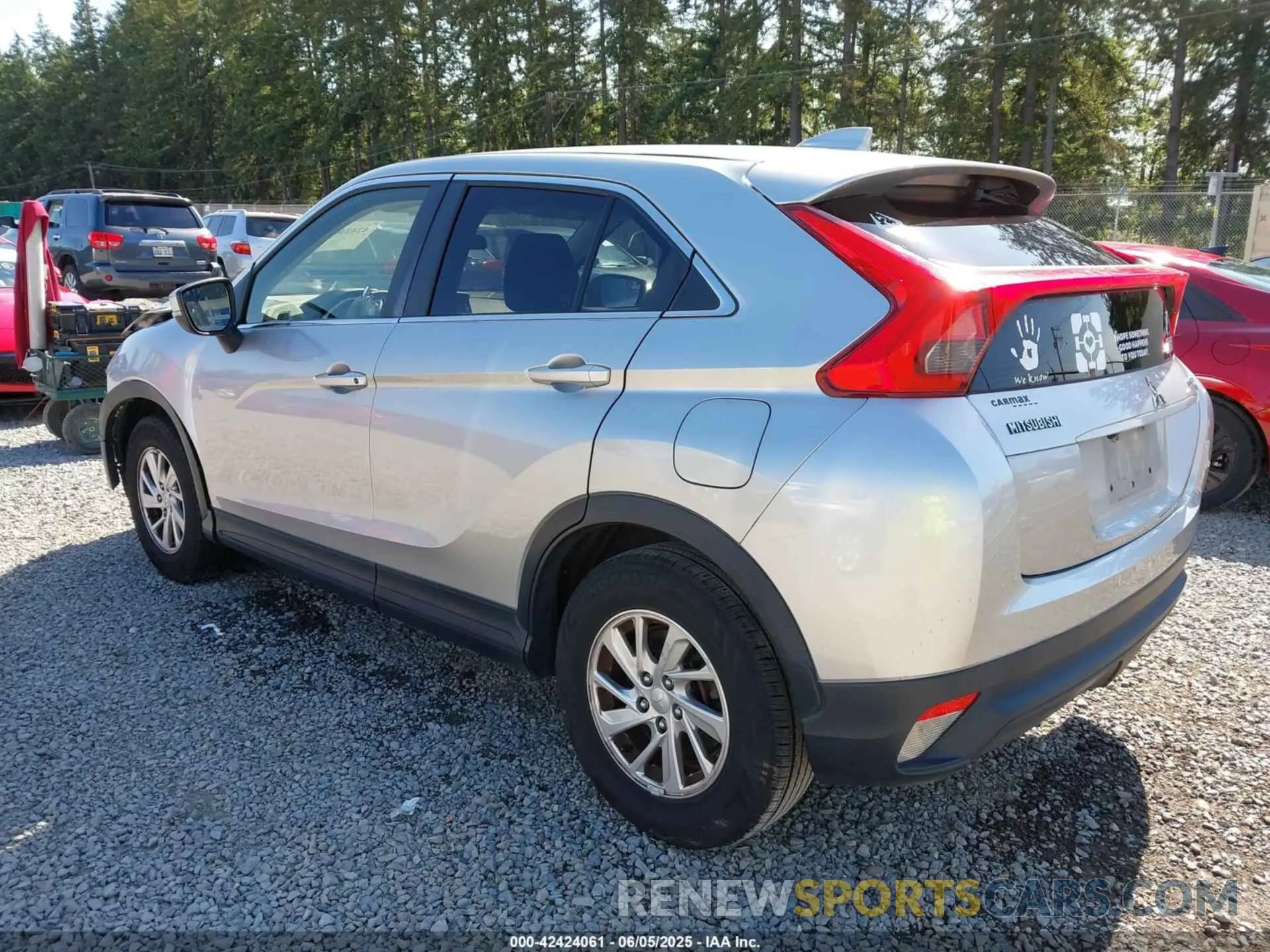 3 Photograph of a damaged car JA4AS3AA5KZ024391 MITSUBISHI ECLIPSE CROSS 2019