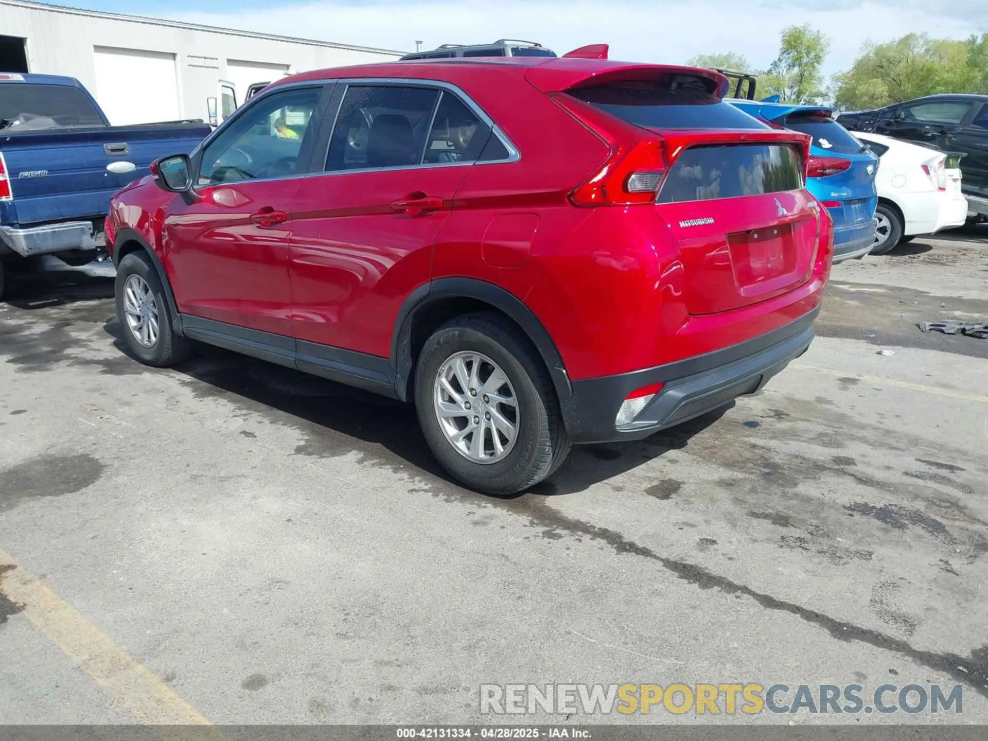 3 Photograph of a damaged car JA4AS3AA7KZ039698 MITSUBISHI ECLIPSE CROSS 2019