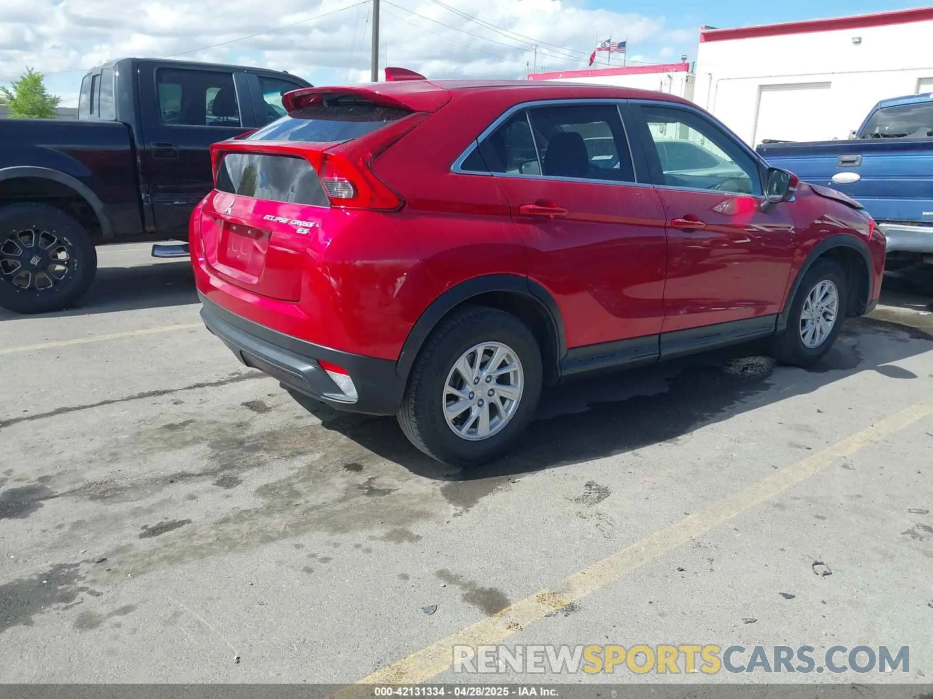 4 Photograph of a damaged car JA4AS3AA7KZ039698 MITSUBISHI ECLIPSE CROSS 2019