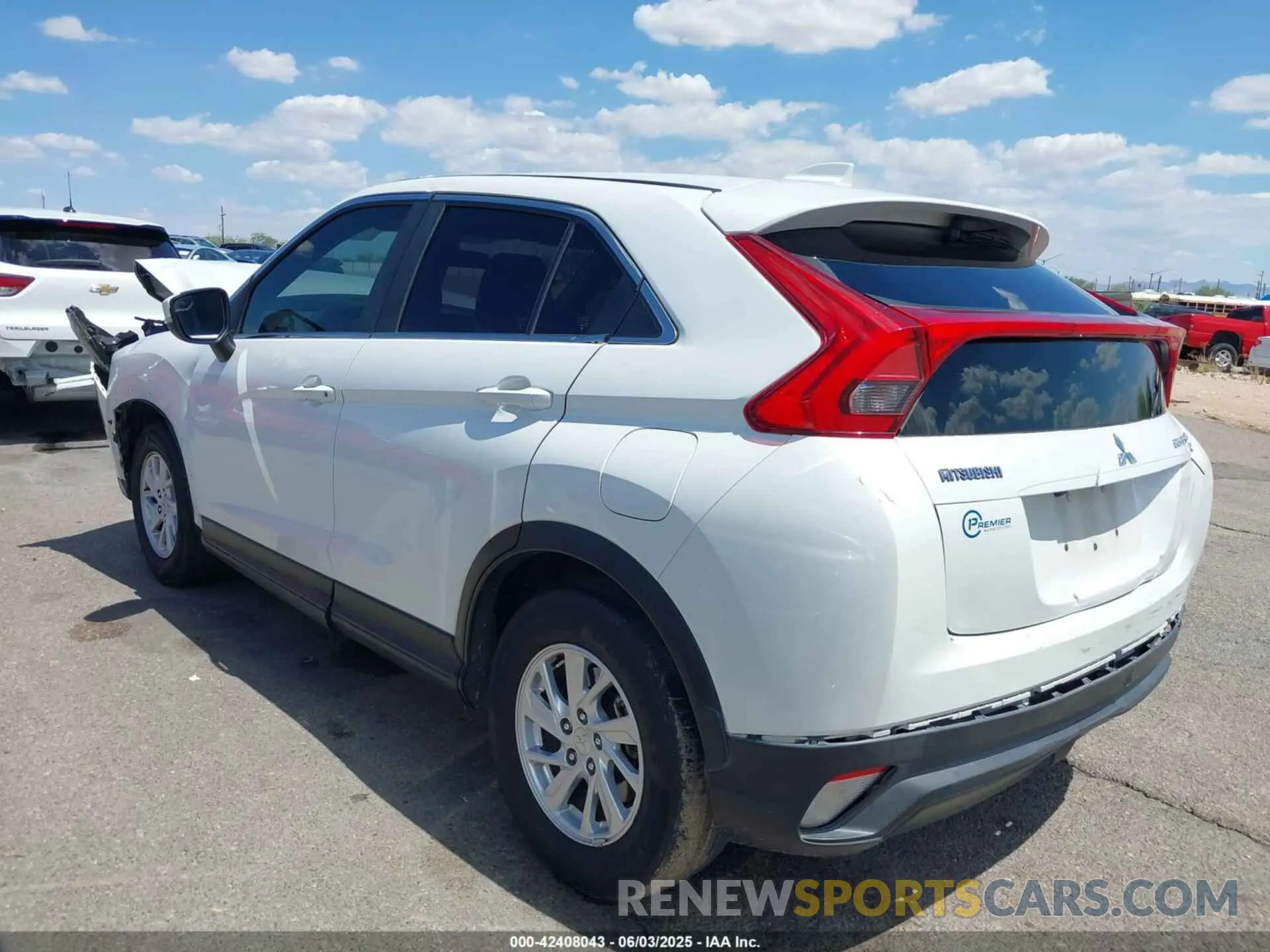 3 Photograph of a damaged car JA4AS3AA9KZ014205 MITSUBISHI ECLIPSE CROSS 2019