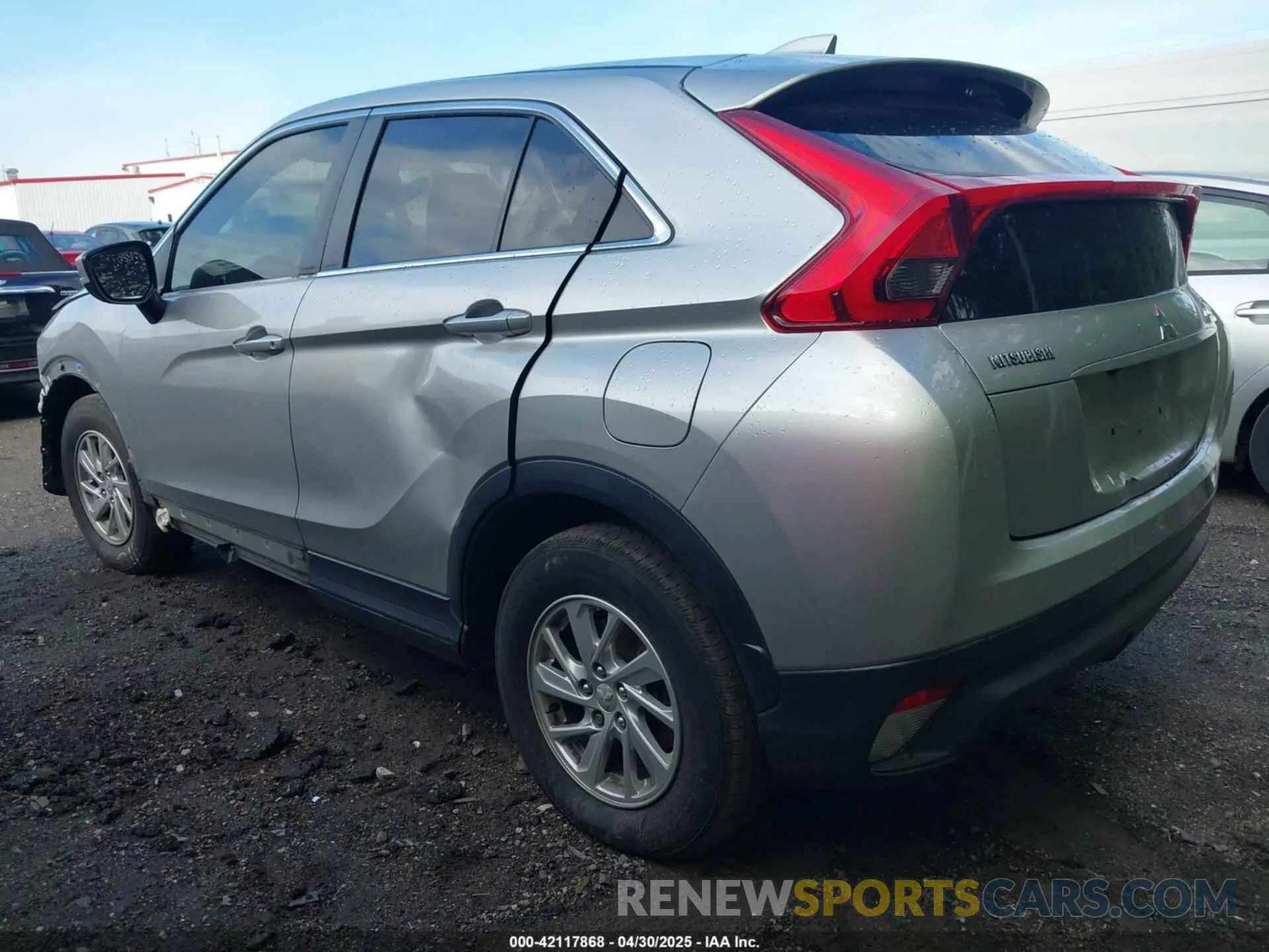 3 Photograph of a damaged car JA4AS3AAXKZ049738 MITSUBISHI ECLIPSE CROSS 2019