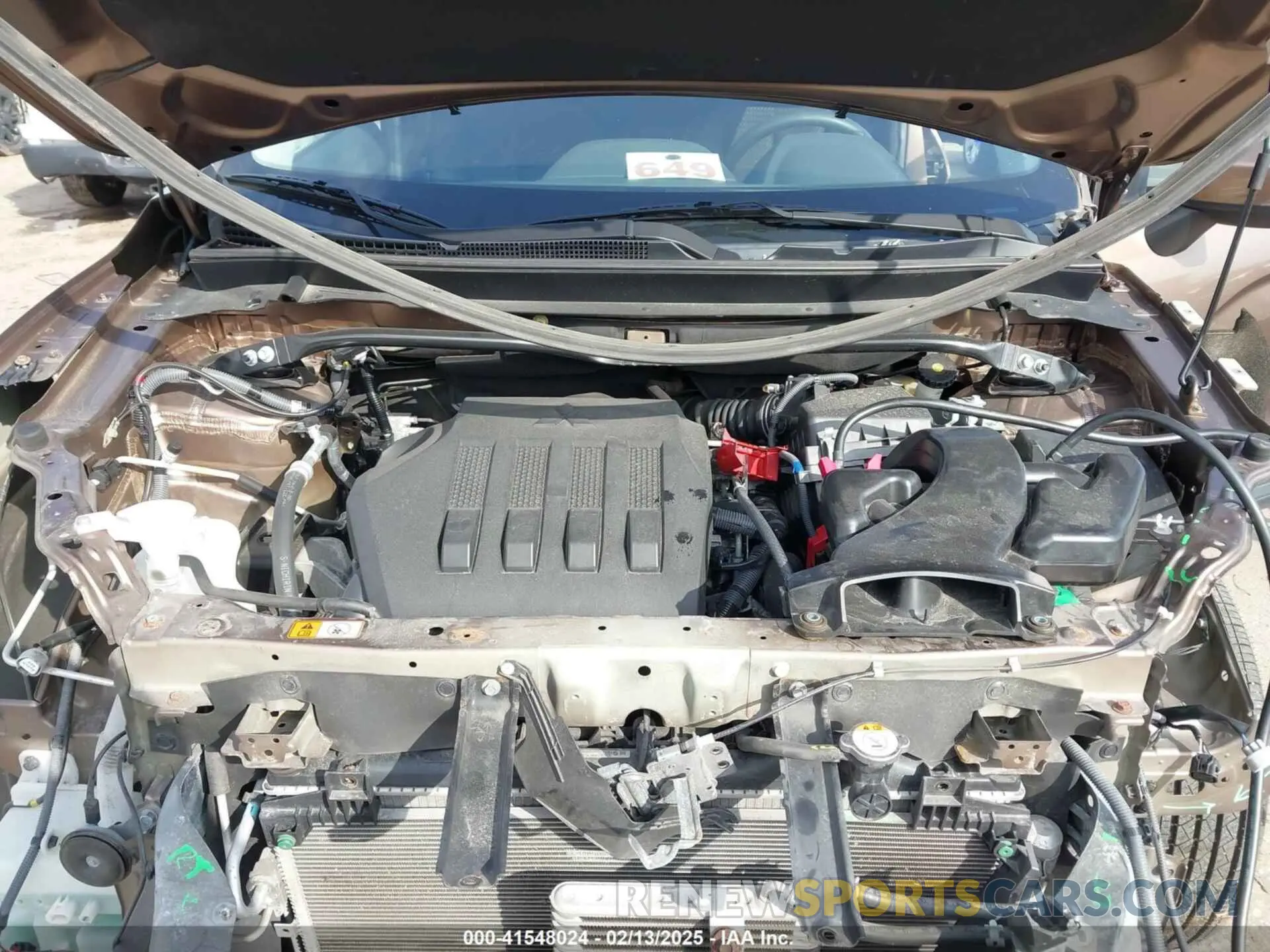 10 Photograph of a damaged car JA4AT3AA0KZ003039 MITSUBISHI ECLIPSE CROSS 2019