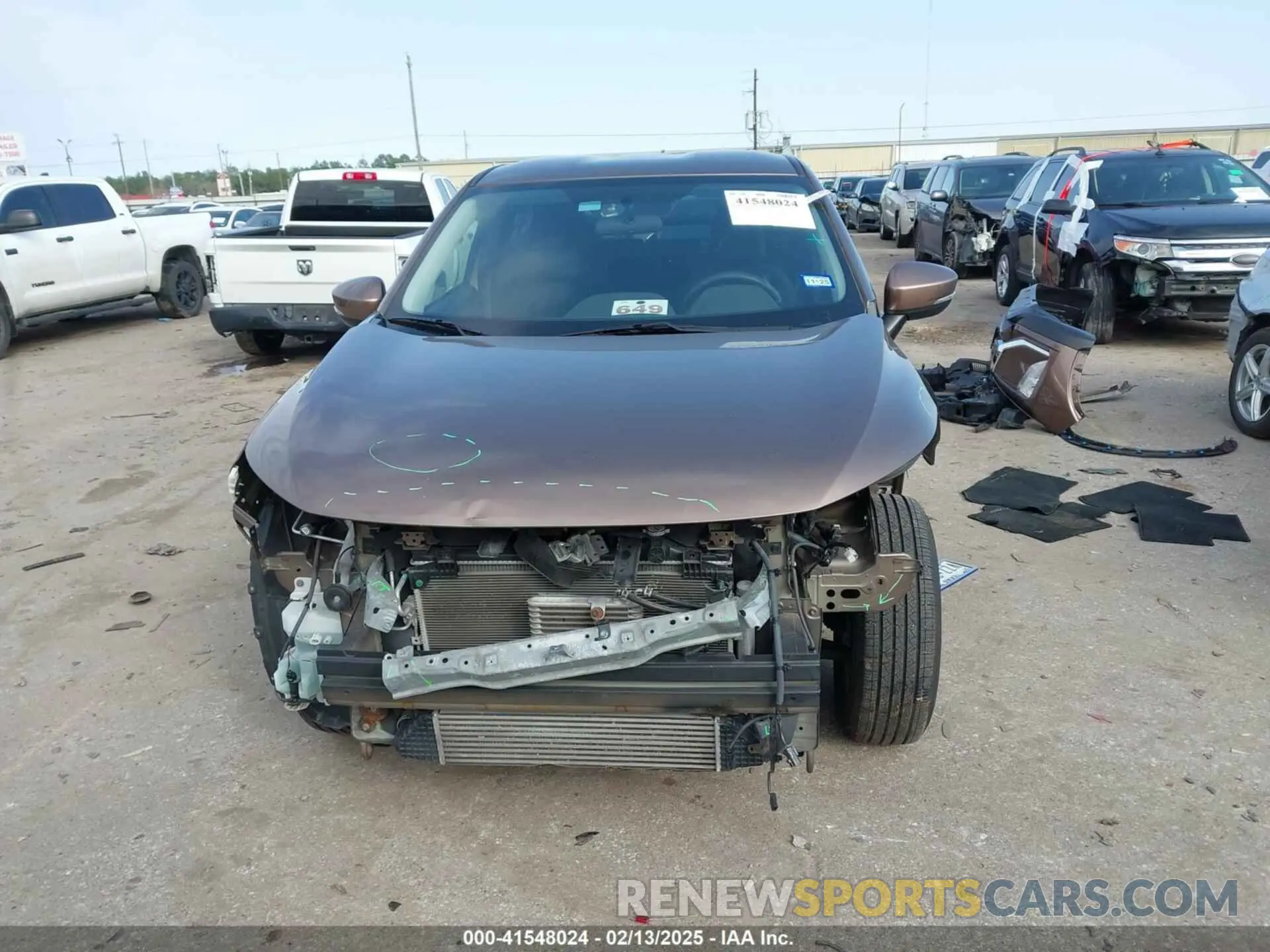 13 Photograph of a damaged car JA4AT3AA0KZ003039 MITSUBISHI ECLIPSE CROSS 2019