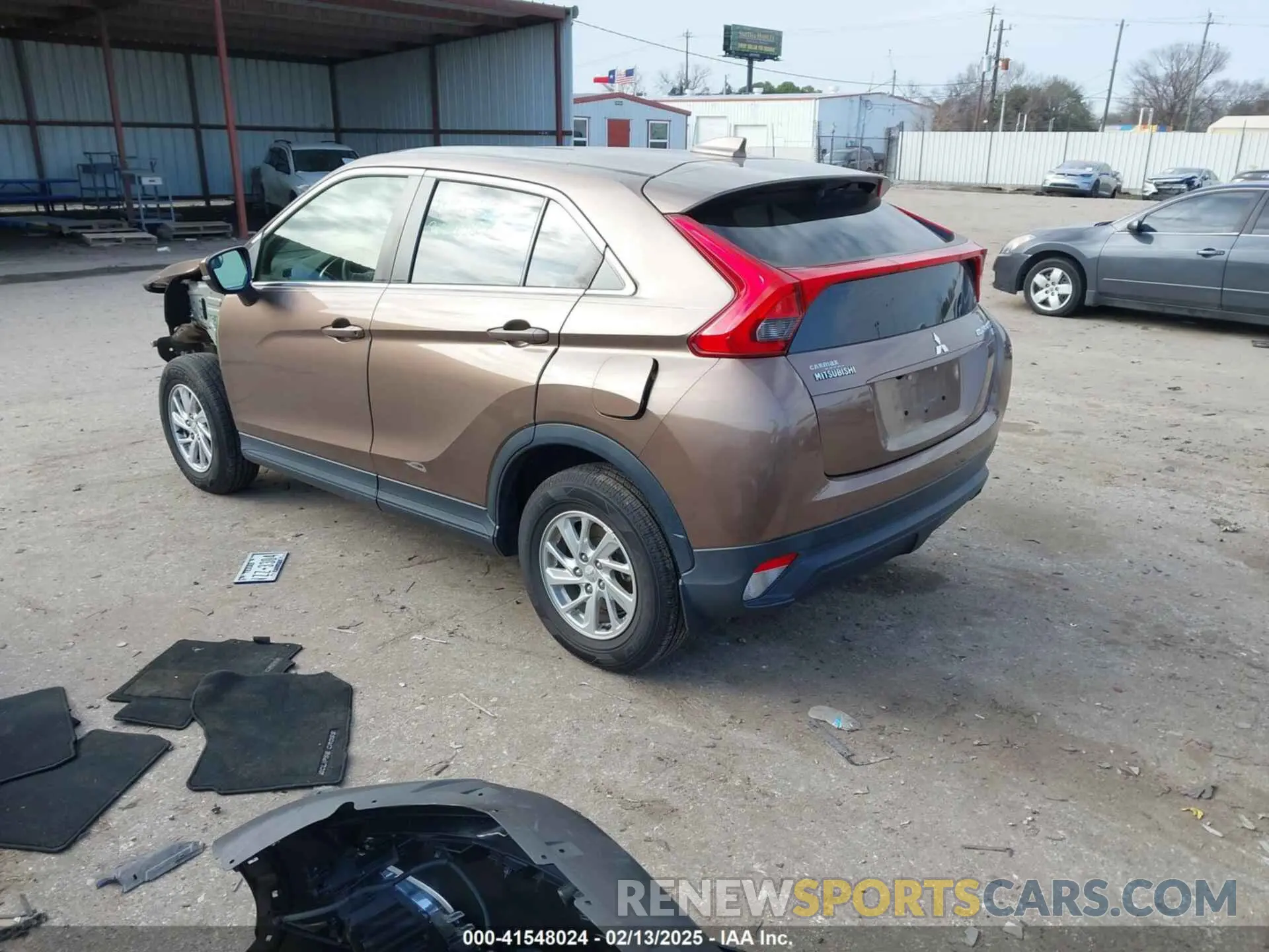 3 Photograph of a damaged car JA4AT3AA0KZ003039 MITSUBISHI ECLIPSE CROSS 2019