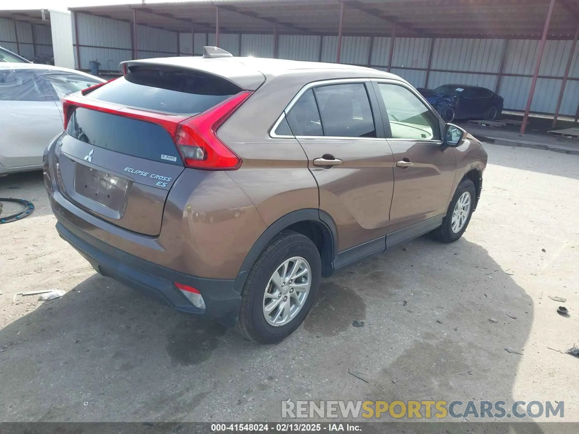 4 Photograph of a damaged car JA4AT3AA0KZ003039 MITSUBISHI ECLIPSE CROSS 2019