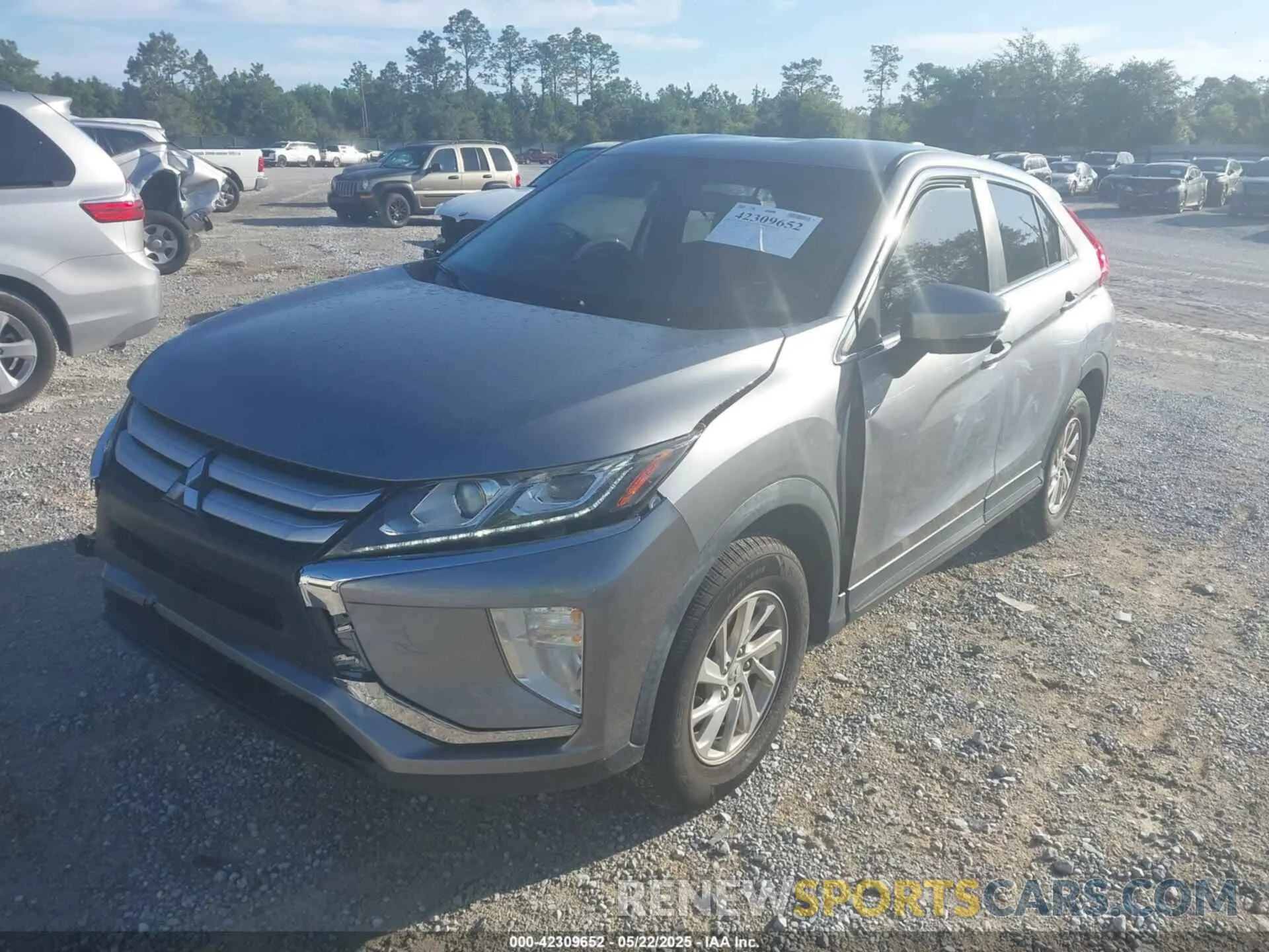 2 Photograph of a damaged car JA4AT3AA5KZ033671 MITSUBISHI ECLIPSE CROSS 2019