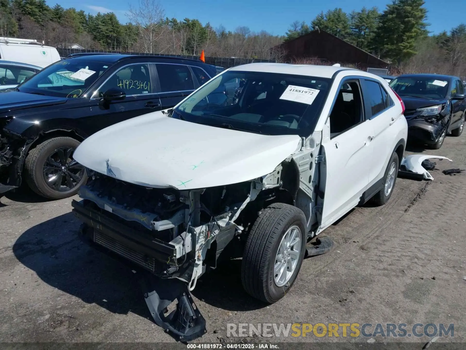 2 Photograph of a damaged car JA4AT3AA5KZ040409 MITSUBISHI ECLIPSE CROSS 2019