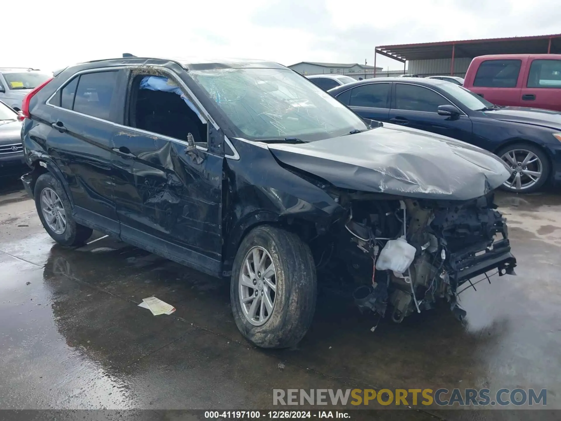 1 Photograph of a damaged car JA4AT3AA6KZ052780 MITSUBISHI ECLIPSE CROSS 2019