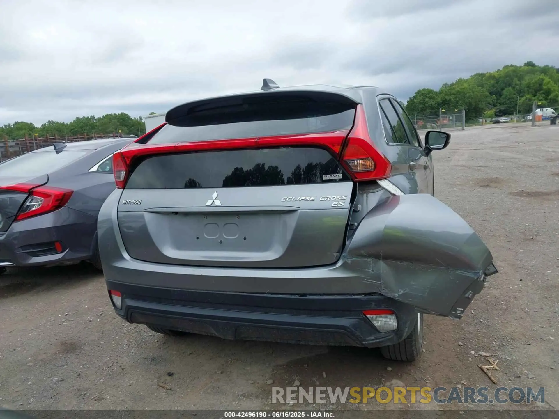 16 Photograph of a damaged car JA4AT3AA7KZ028956 MITSUBISHI ECLIPSE CROSS 2019