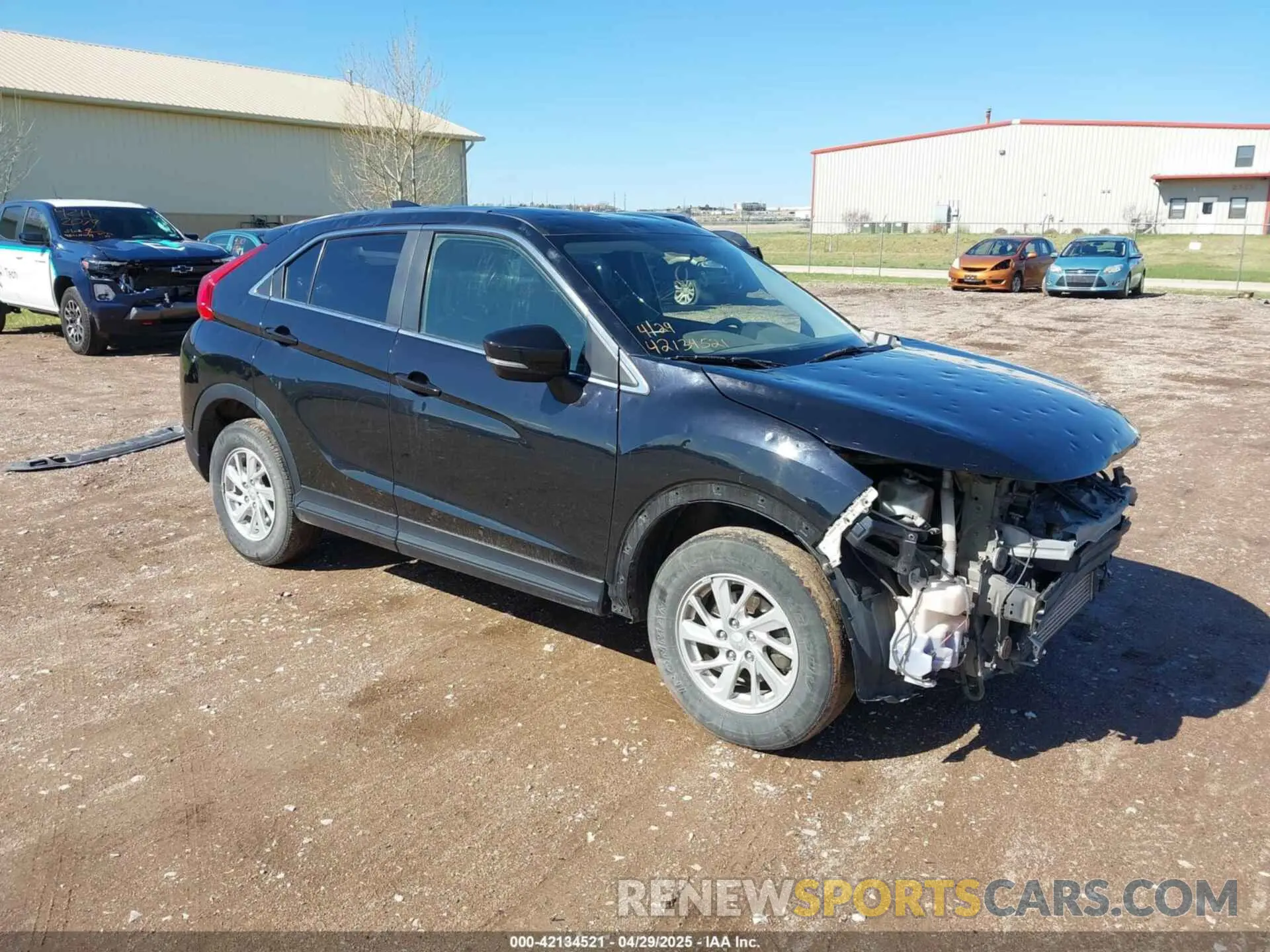 1 Photograph of a damaged car JA4AT3AA8KZ032403 MITSUBISHI ECLIPSE CROSS 2019