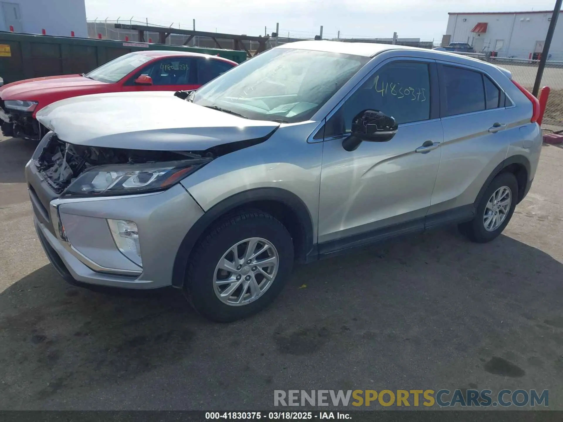2 Photograph of a damaged car JA4AT3AA9KZ040347 MITSUBISHI ECLIPSE CROSS 2019