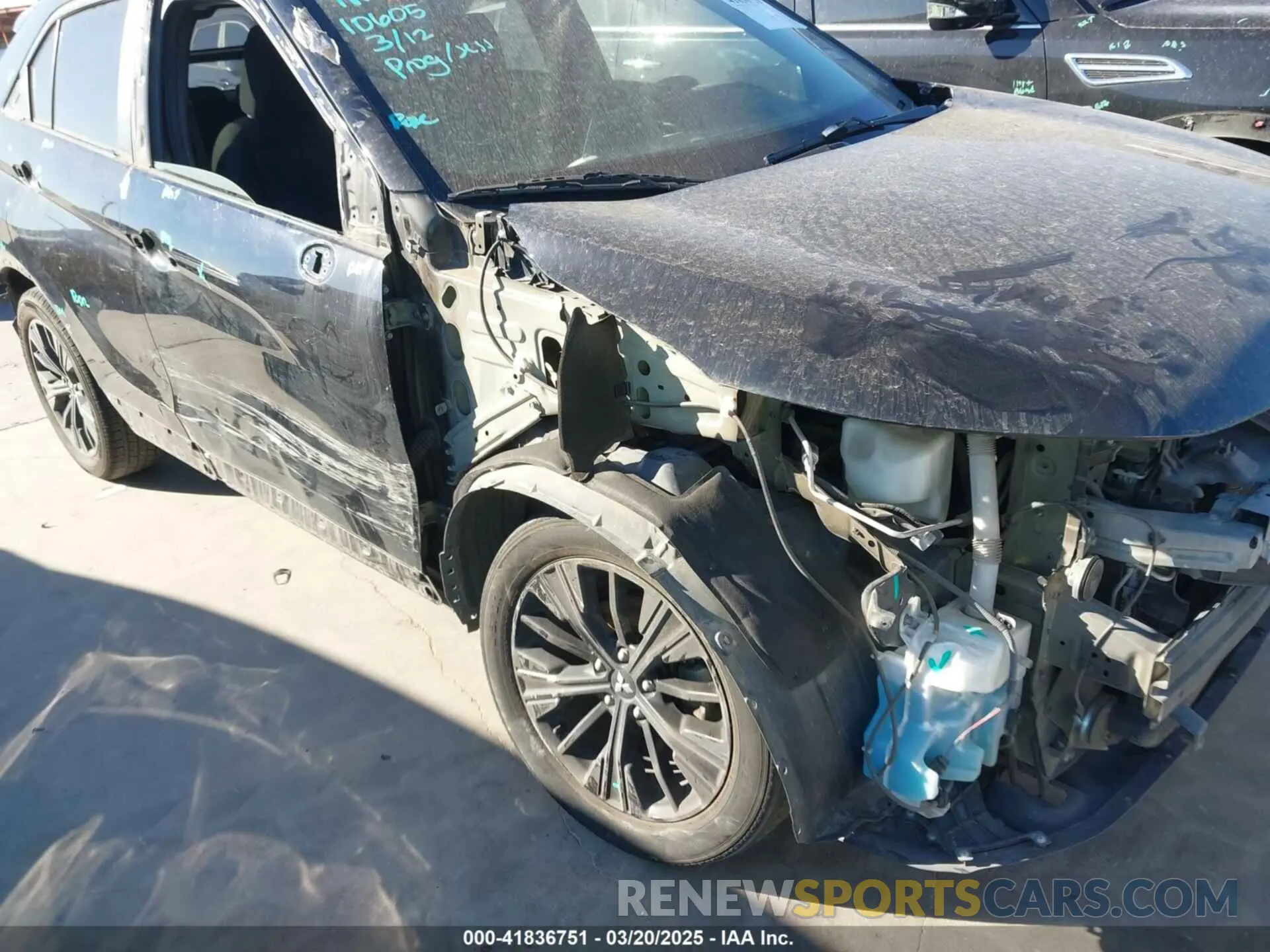 6 Photograph of a damaged car JA4AT4AA1KZ000477 MITSUBISHI ECLIPSE CROSS 2019