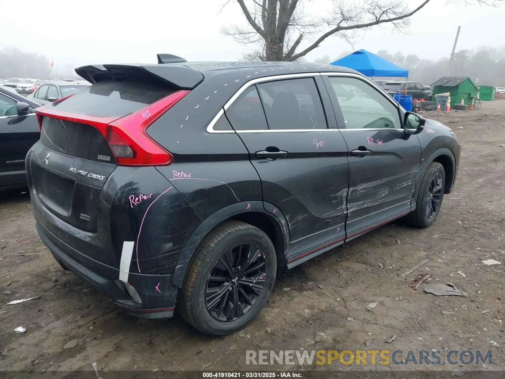 4 Photograph of a damaged car JA4AT4AA5KZ029187 MITSUBISHI ECLIPSE CROSS 2019