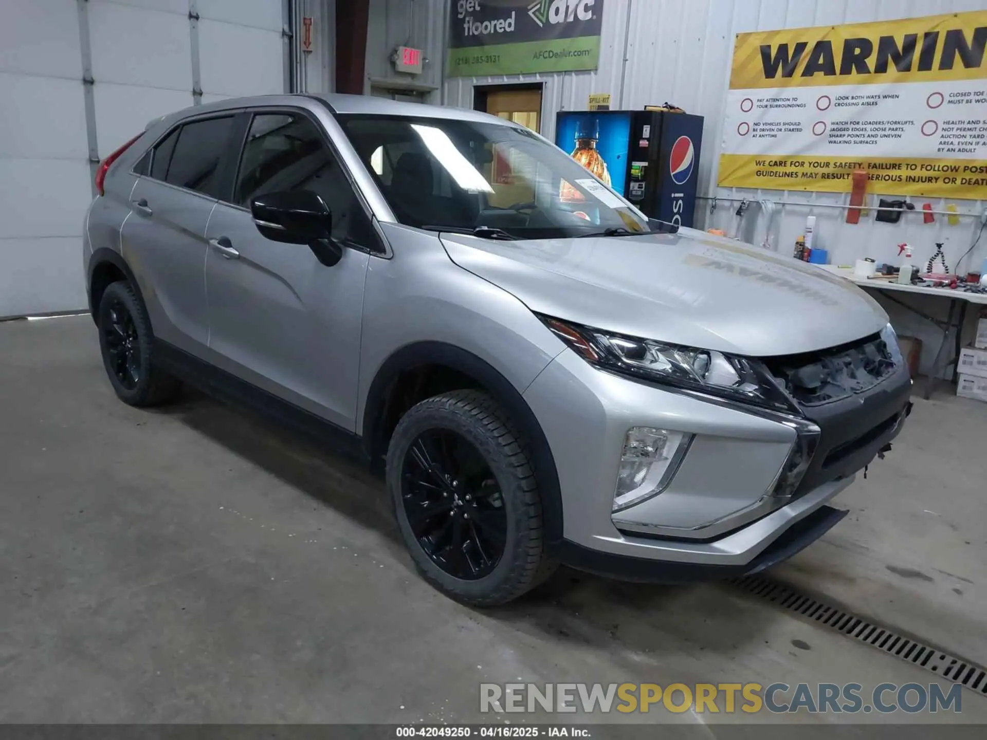 1 Photograph of a damaged car JA4AT4AA6KZ049819 MITSUBISHI ECLIPSE CROSS 2019