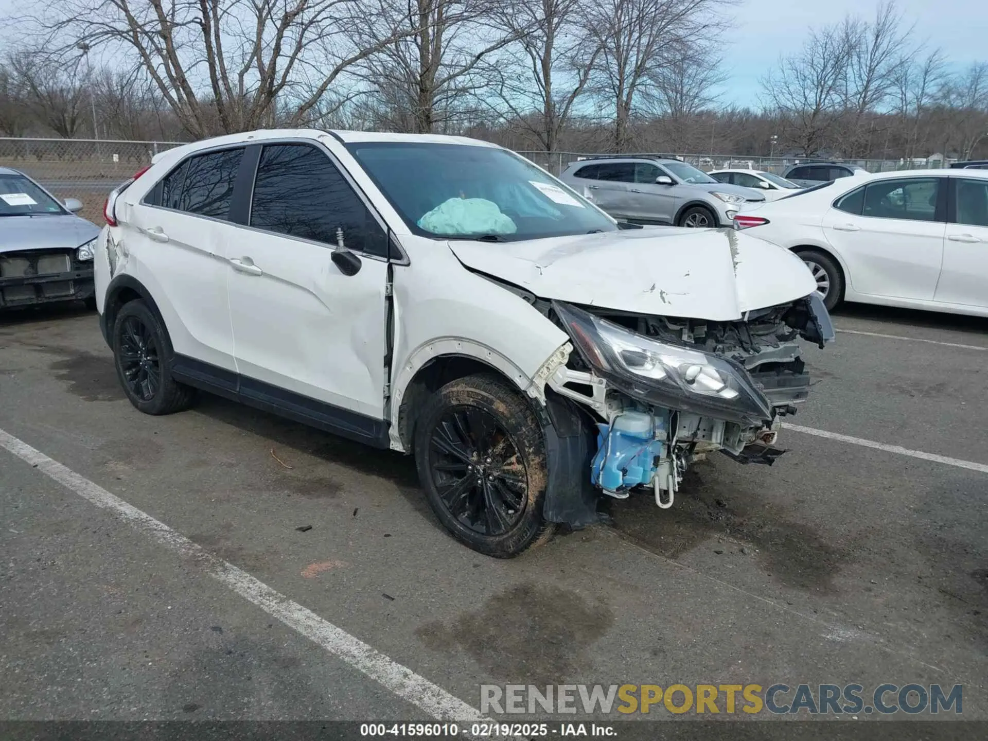 1 Photograph of a damaged car JA4AT4AA9KZ021996 MITSUBISHI ECLIPSE CROSS 2019