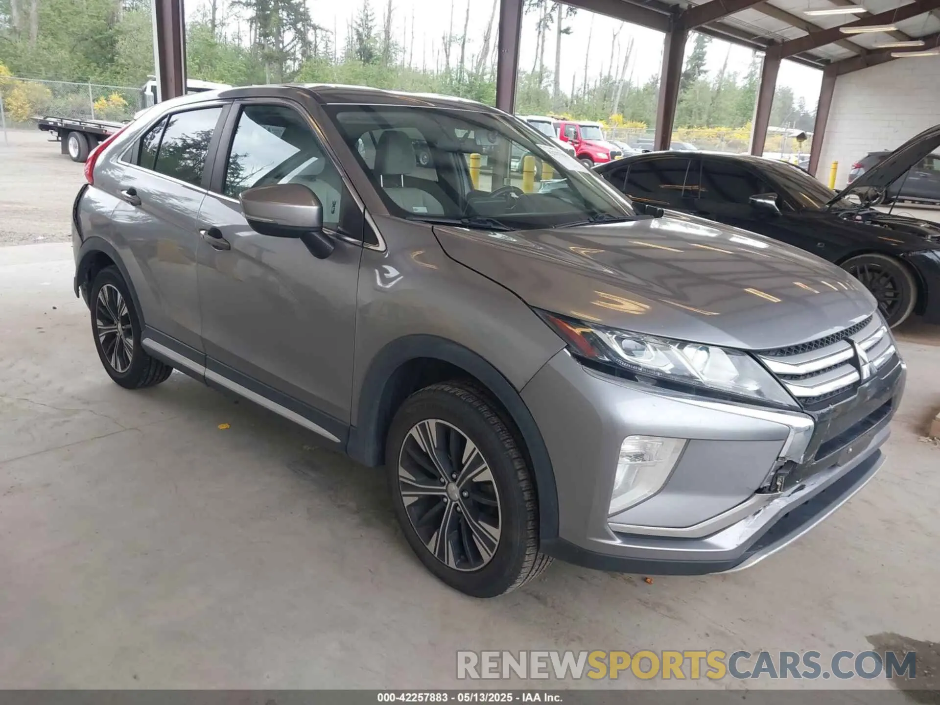 1 Photograph of a damaged car JA4AT5AA0KZ022332 MITSUBISHI ECLIPSE CROSS 2019