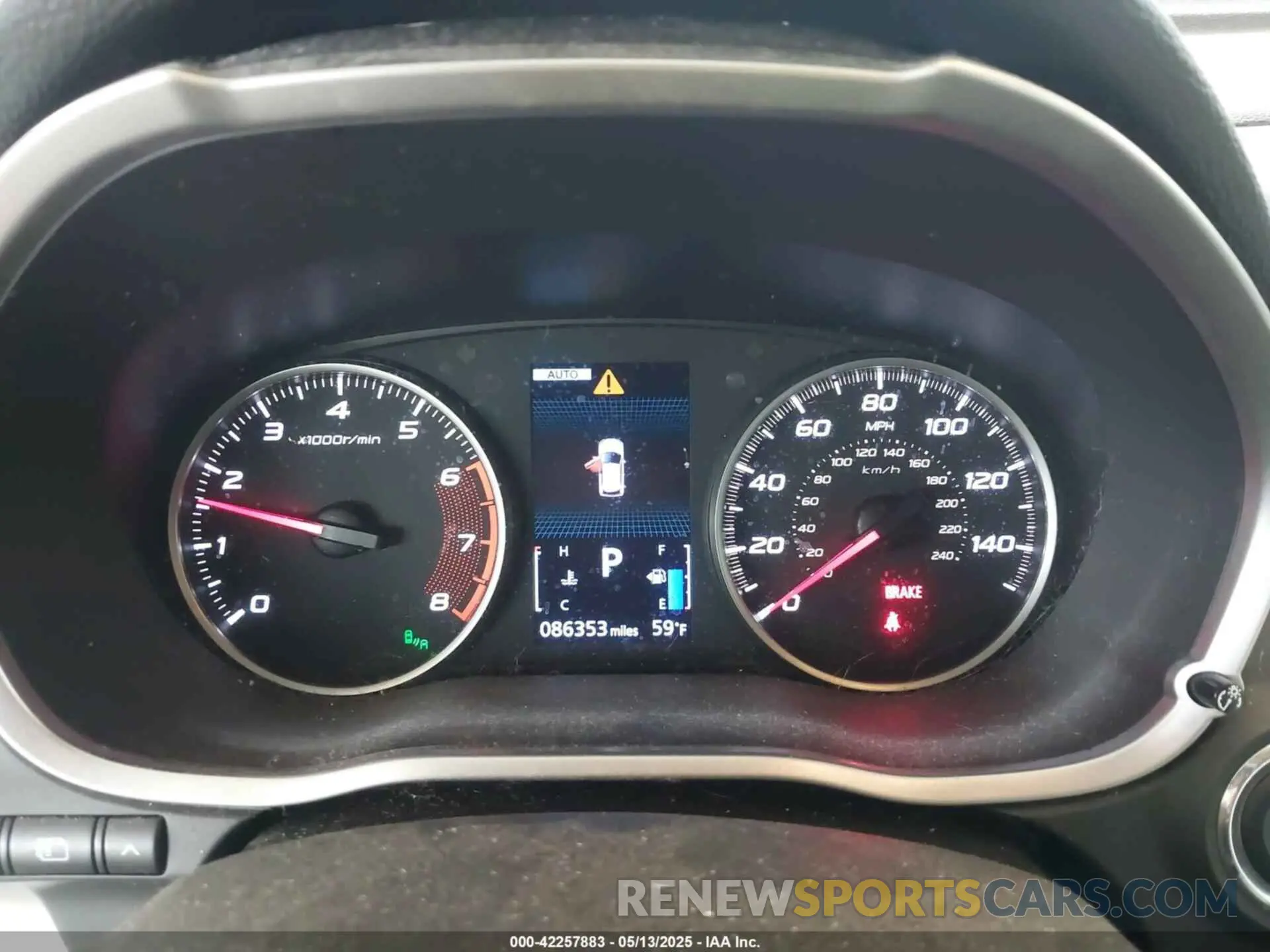 7 Photograph of a damaged car JA4AT5AA0KZ022332 MITSUBISHI ECLIPSE CROSS 2019