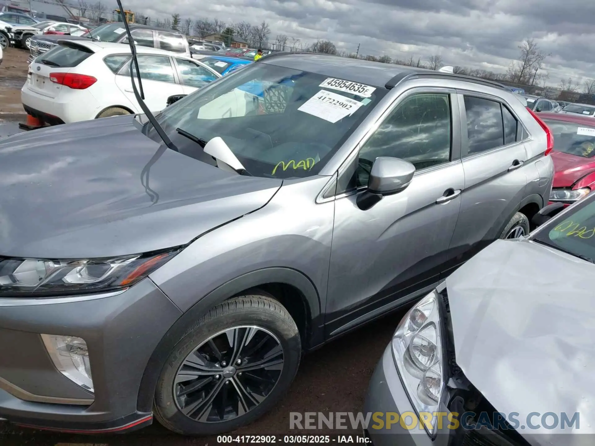 15 Photograph of a damaged car JA4AT5AA0KZ023948 MITSUBISHI ECLIPSE CROSS 2019