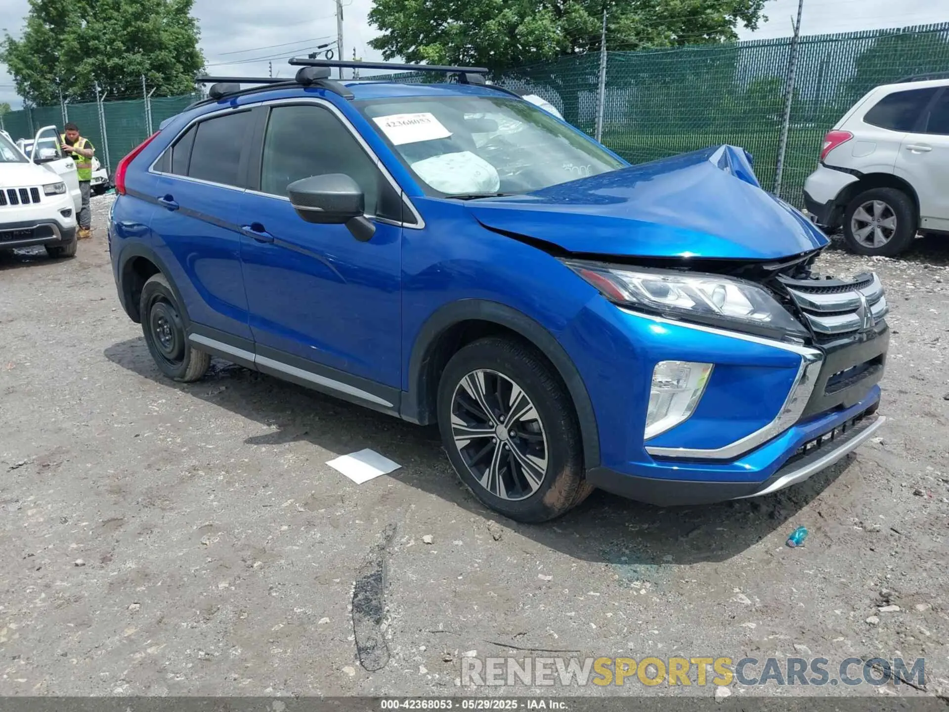 1 Photograph of a damaged car JA4AT5AA0KZ024307 MITSUBISHI ECLIPSE CROSS 2019