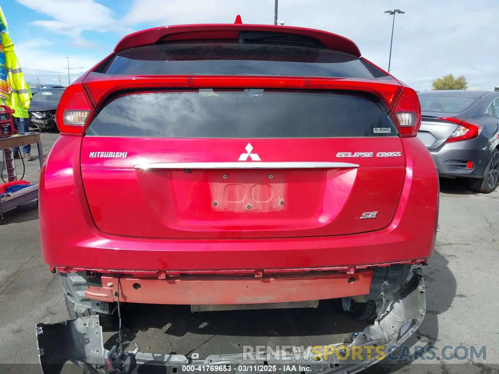 16 Photograph of a damaged car JA4AT5AA2KZ001126 MITSUBISHI ECLIPSE CROSS 2019