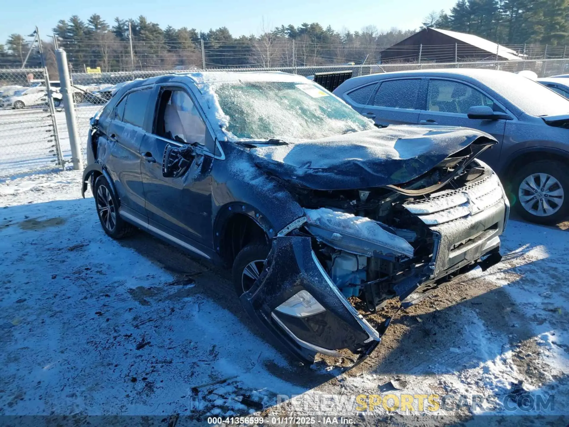 1 Photograph of a damaged car JA4AT5AA2KZ019710 MITSUBISHI ECLIPSE CROSS 2019