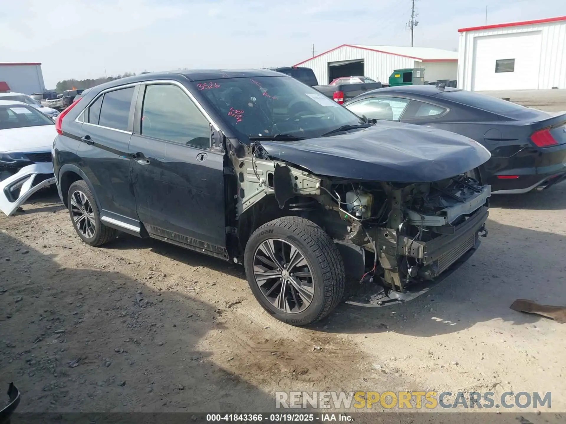 1 Photograph of a damaged car JA4AT5AA2KZ021022 MITSUBISHI ECLIPSE CROSS 2019