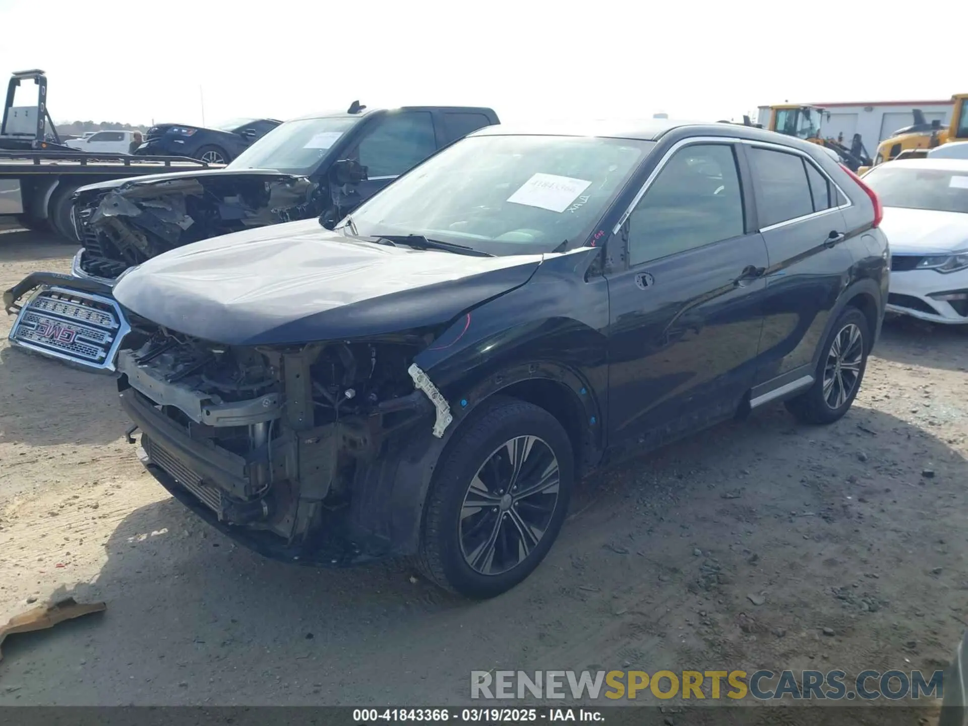2 Photograph of a damaged car JA4AT5AA2KZ021022 MITSUBISHI ECLIPSE CROSS 2019