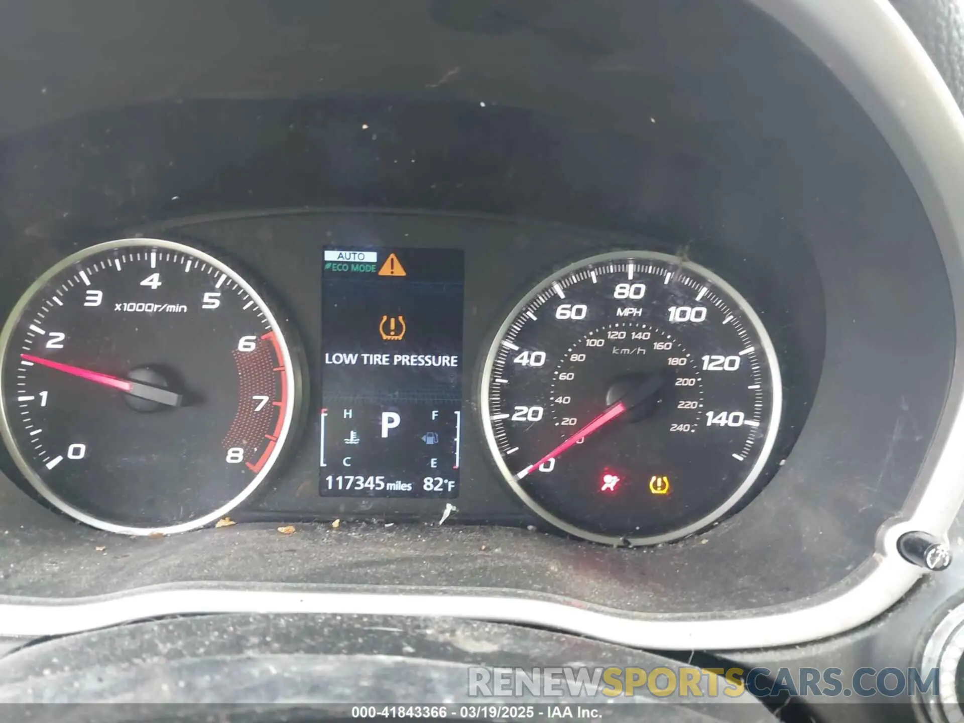 7 Photograph of a damaged car JA4AT5AA2KZ021022 MITSUBISHI ECLIPSE CROSS 2019