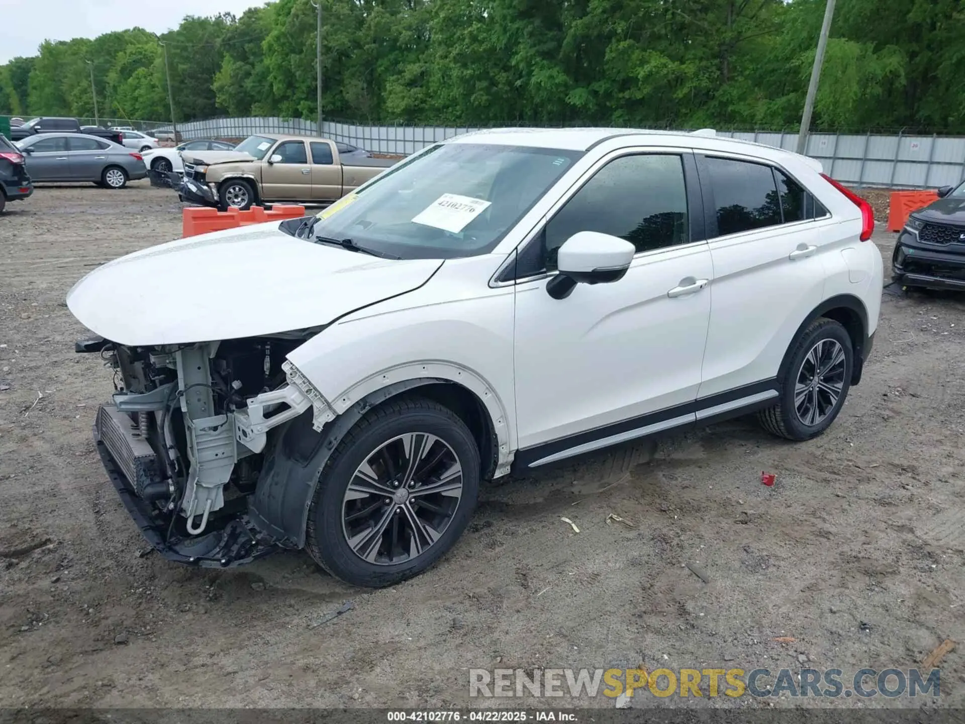 2 Photograph of a damaged car JA4AT5AA4KZ051817 MITSUBISHI ECLIPSE CROSS 2019