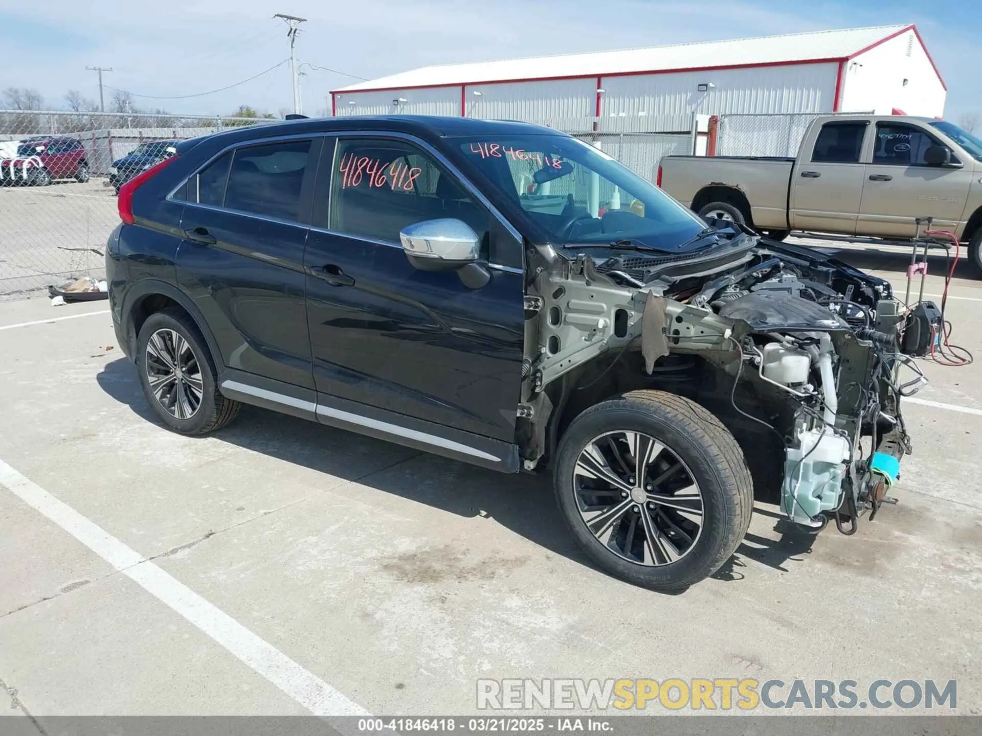 1 Photograph of a damaged car JA4AT5AA6KZ024232 MITSUBISHI ECLIPSE CROSS 2019