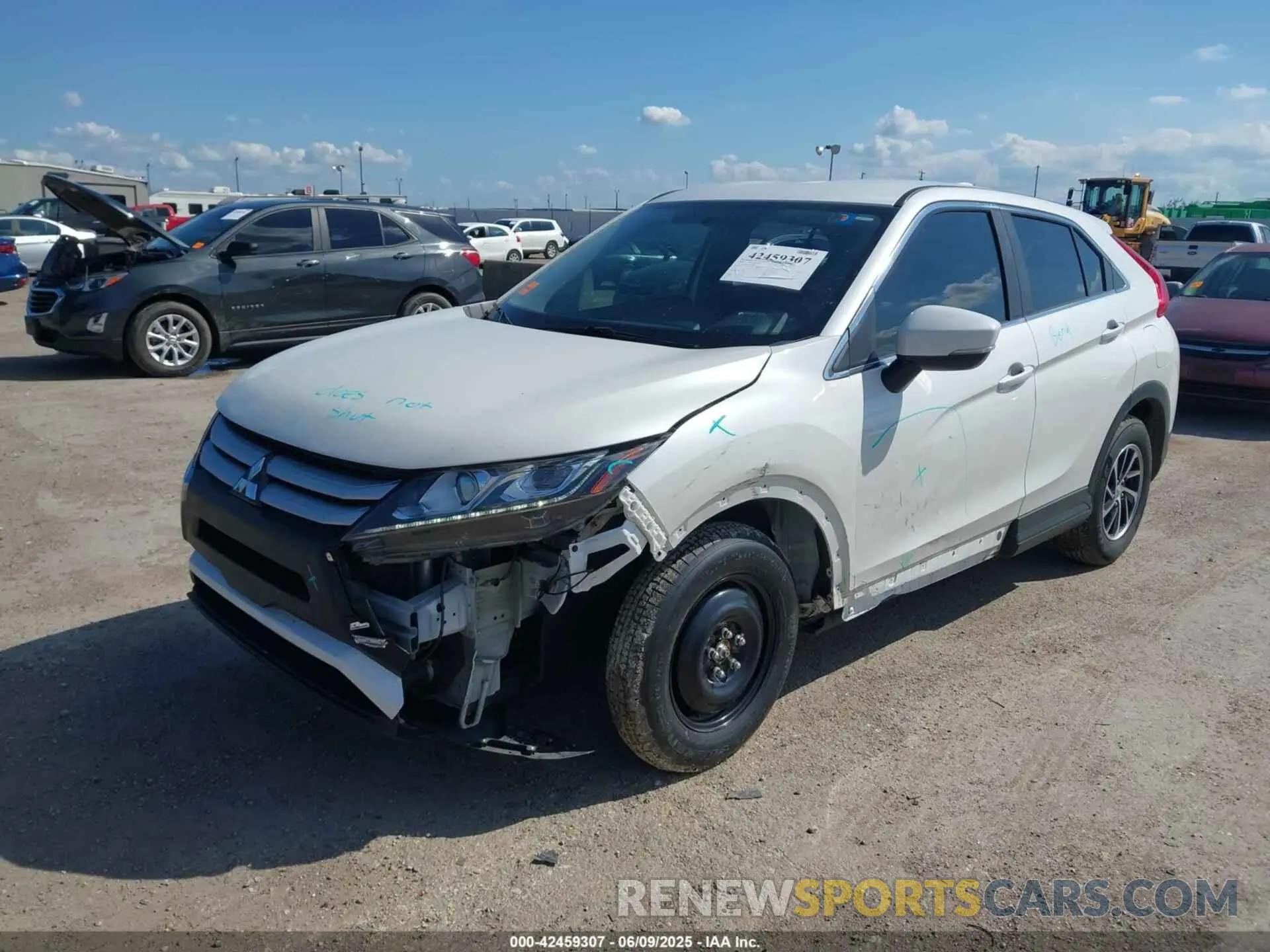 6 Photograph of a damaged car JA4AS3AA1LZ009730 MITSUBISHI ECLIPSE CROSS 2020