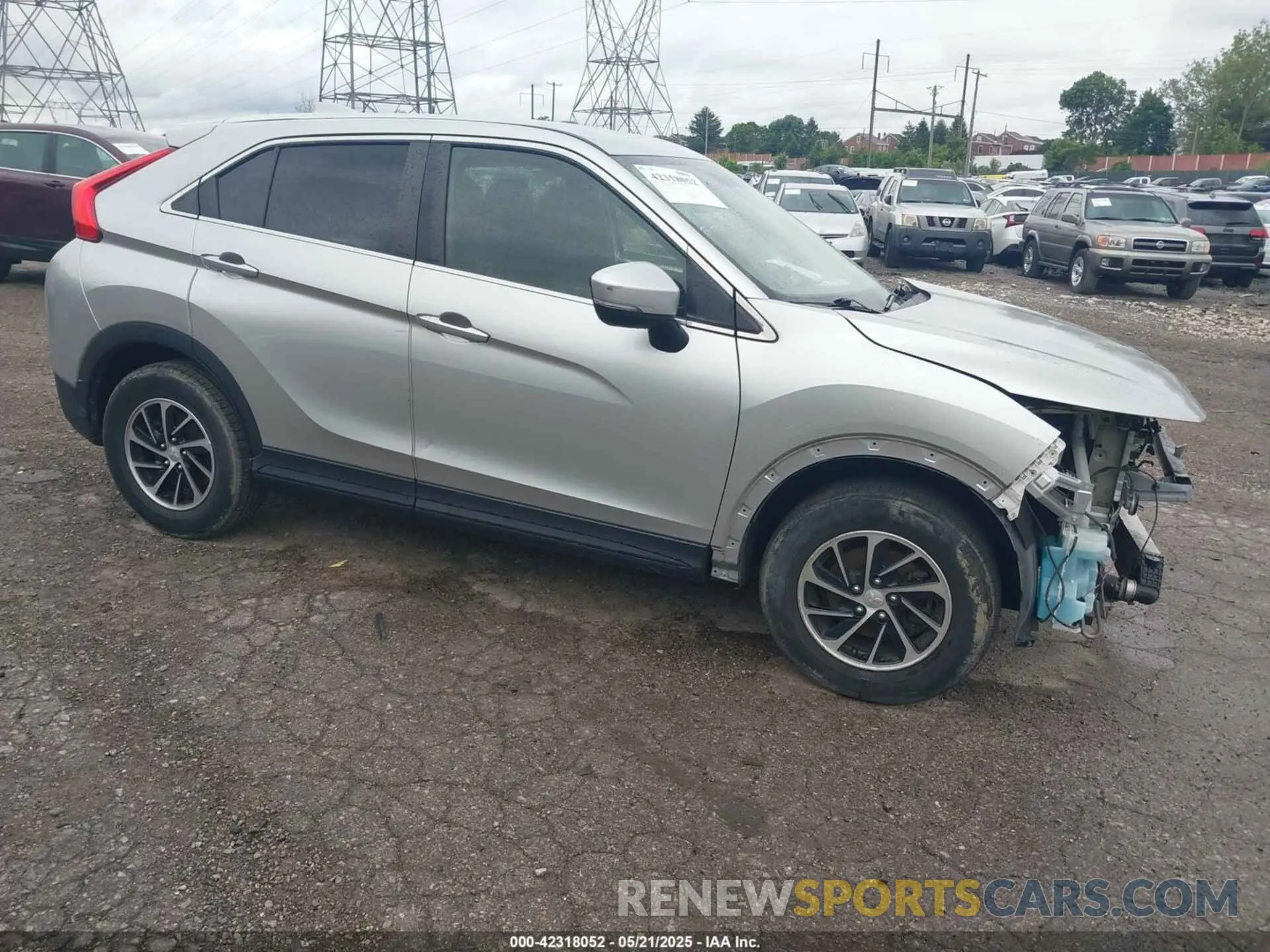1 Photograph of a damaged car JA4AS3AA2LZ022177 MITSUBISHI ECLIPSE CROSS 2020
